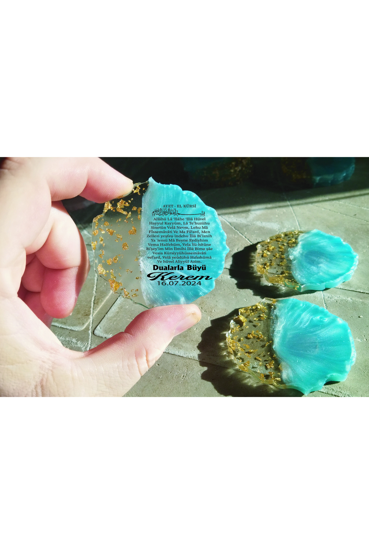 ErenAksesuar Mavi Epoksi Magnet 10 Adet Sünnet Doğum Günü Mevlüt Söz Nişan Nikah Kına Düğün Kuran fotoğrafı 3 (önizleme)