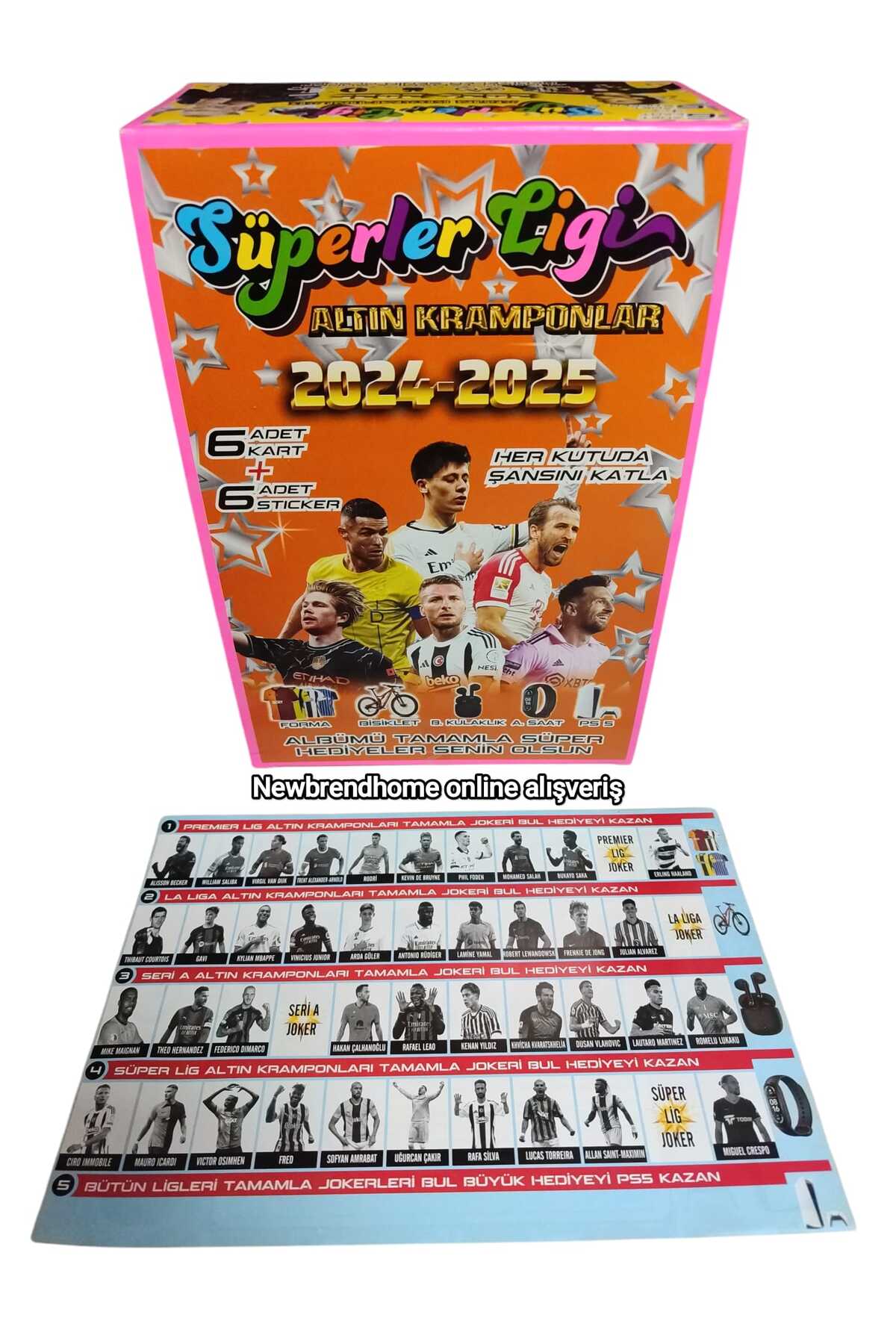 Emrah Gültekin 2024-2025 Süperler Ligi Altın Kramponlar 10 Adet