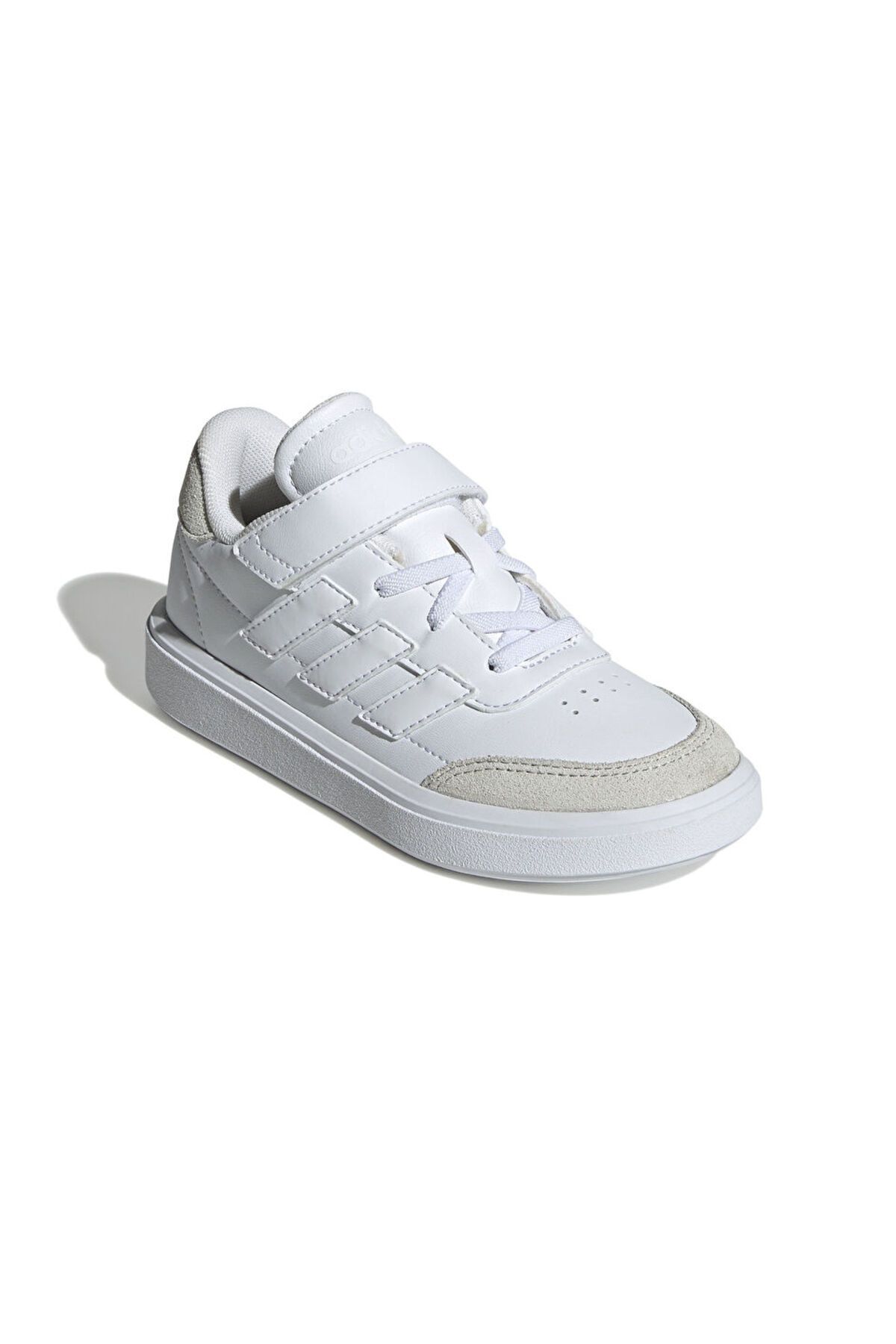 adidas-Courtblock El C - Kids White Casual Shoes Id6507 3