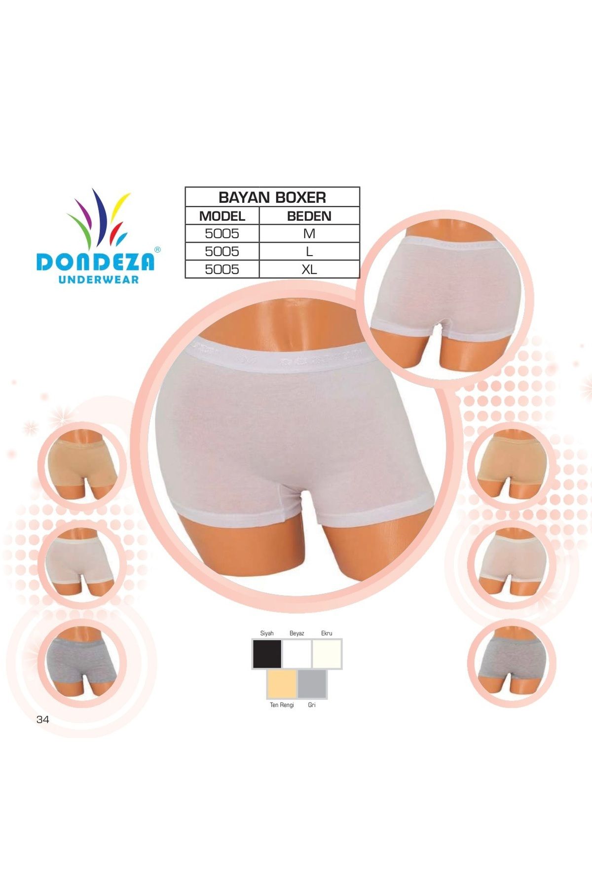 Dondeza-5005 BOXER PIETANAT 6 buc 2