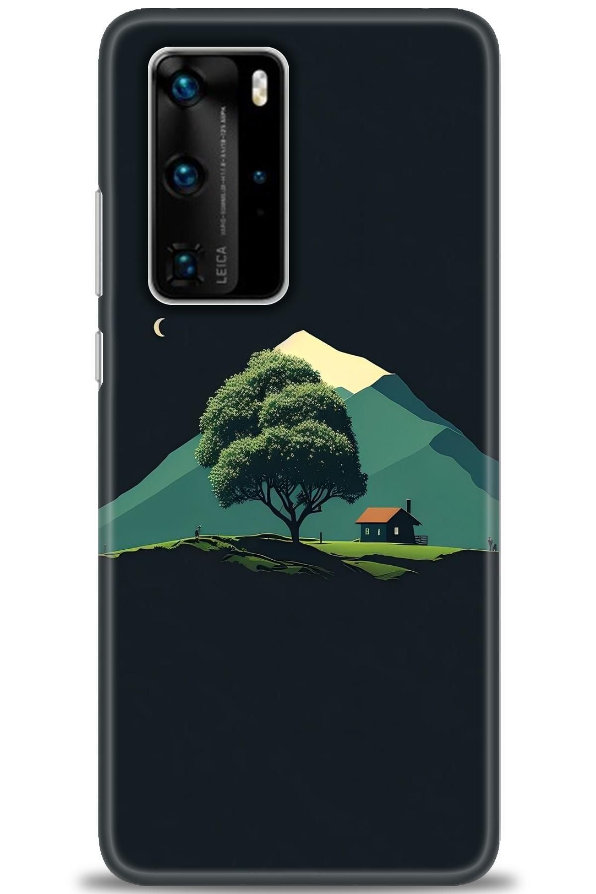 CooperTech Huawei P40 Pro İle Uyumlu HD Baskılı Silikon Kılıf - Baskılı FullHDTasarımlar  - 564