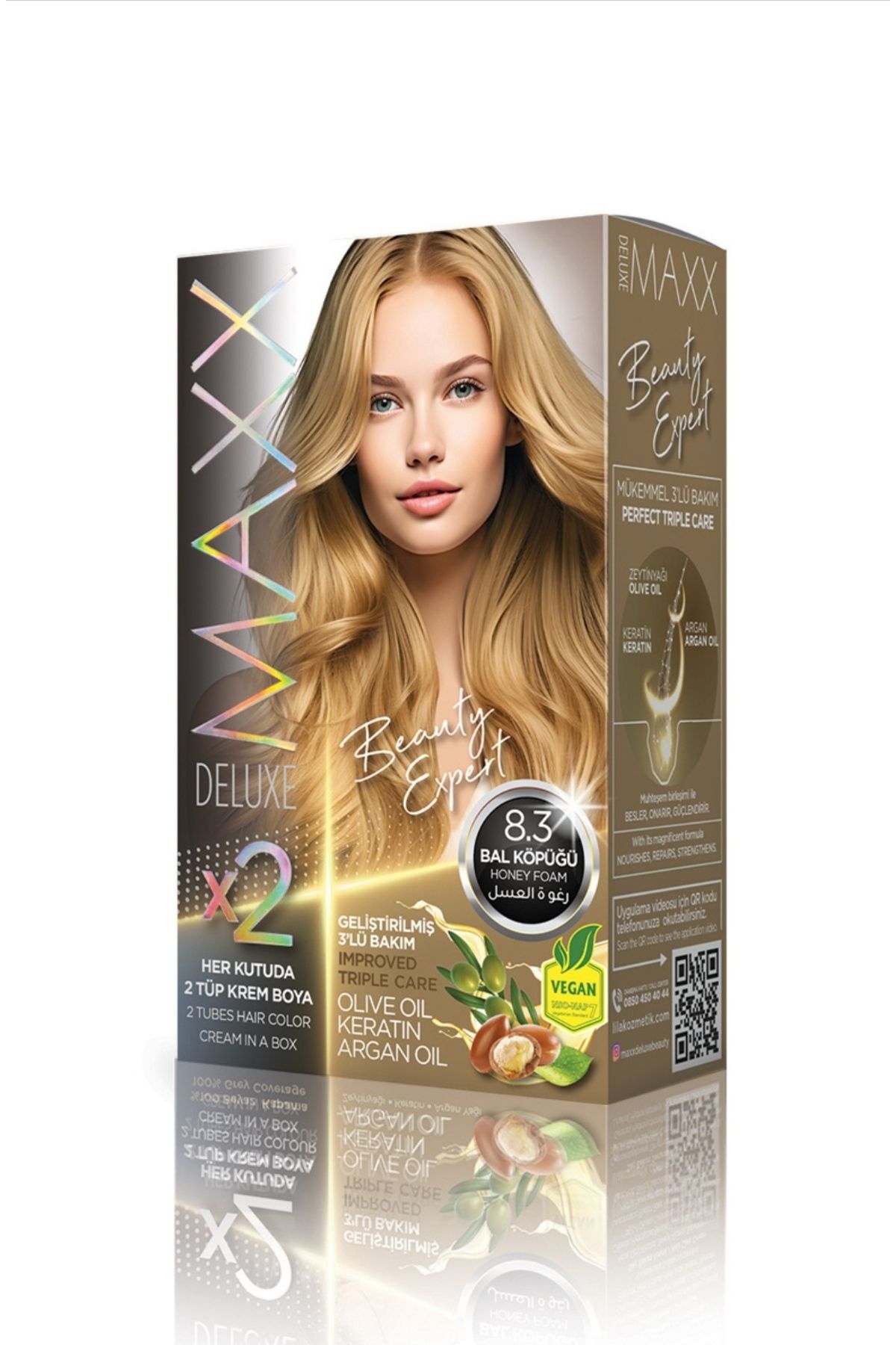 MAXX DELUXE Beauty Expert 8.3 Bal Köpüğü Set Boya