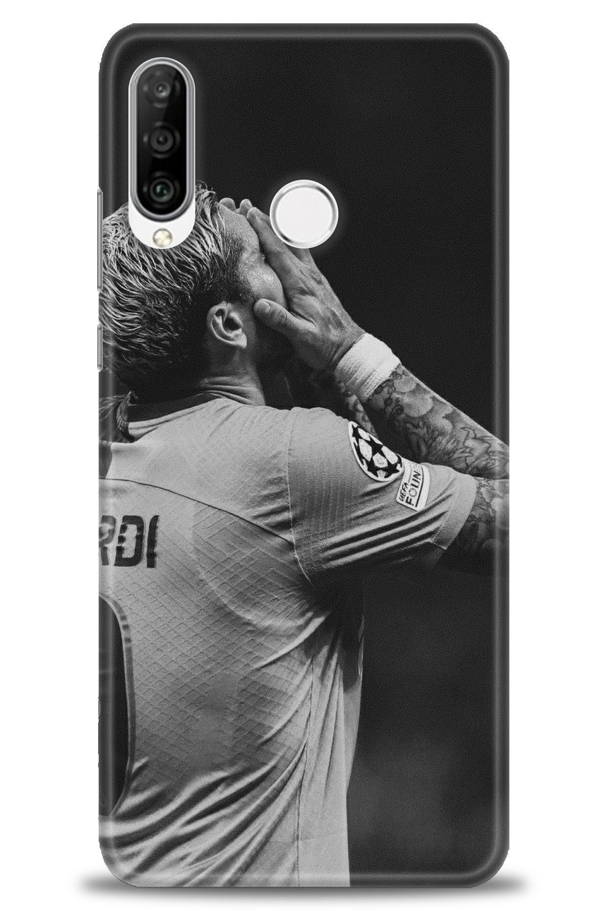 CooperTech Huawei P30 Lite İle Uyumlu HD Baskılı Silikon Kılıf - Baskılı FullHDTasarımlar  - 148