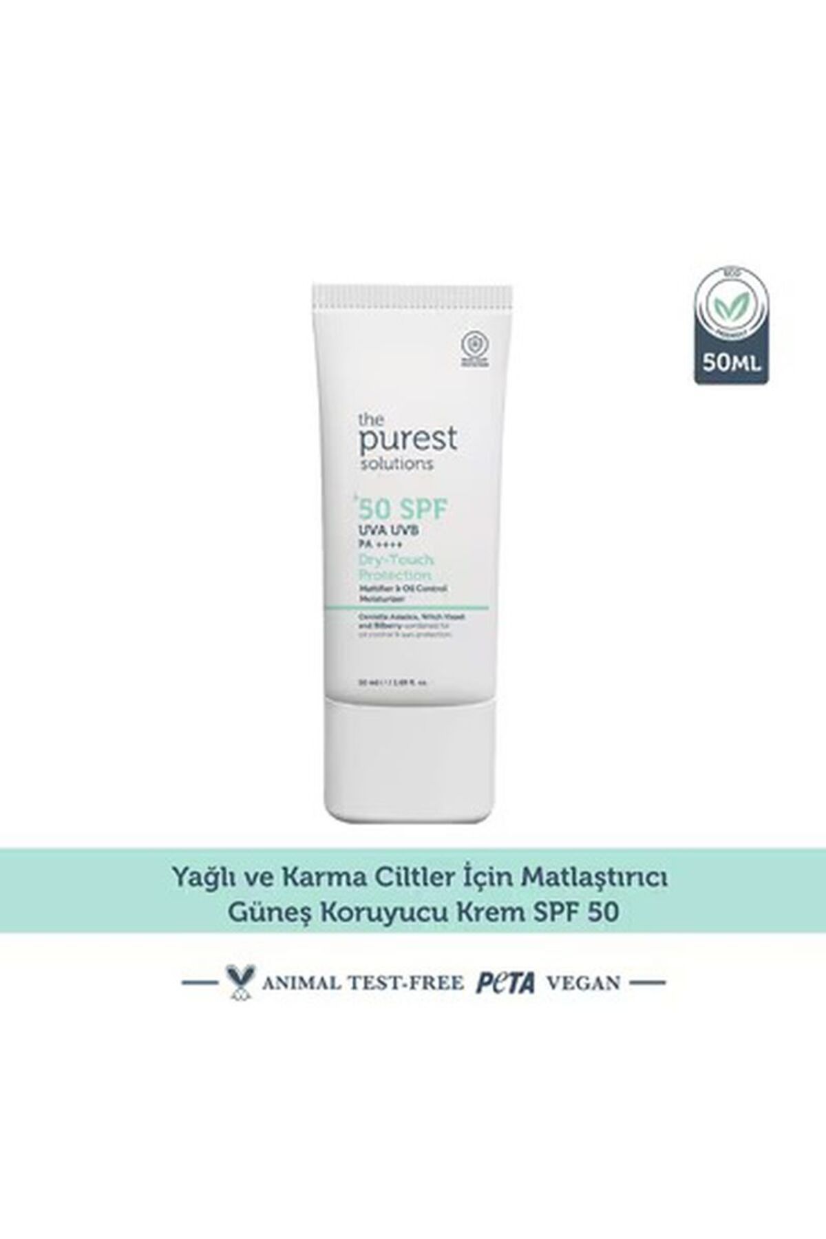 The Purest Solutions Yağlı Cilt Güneş Kremi 50+ Spf 50 ml