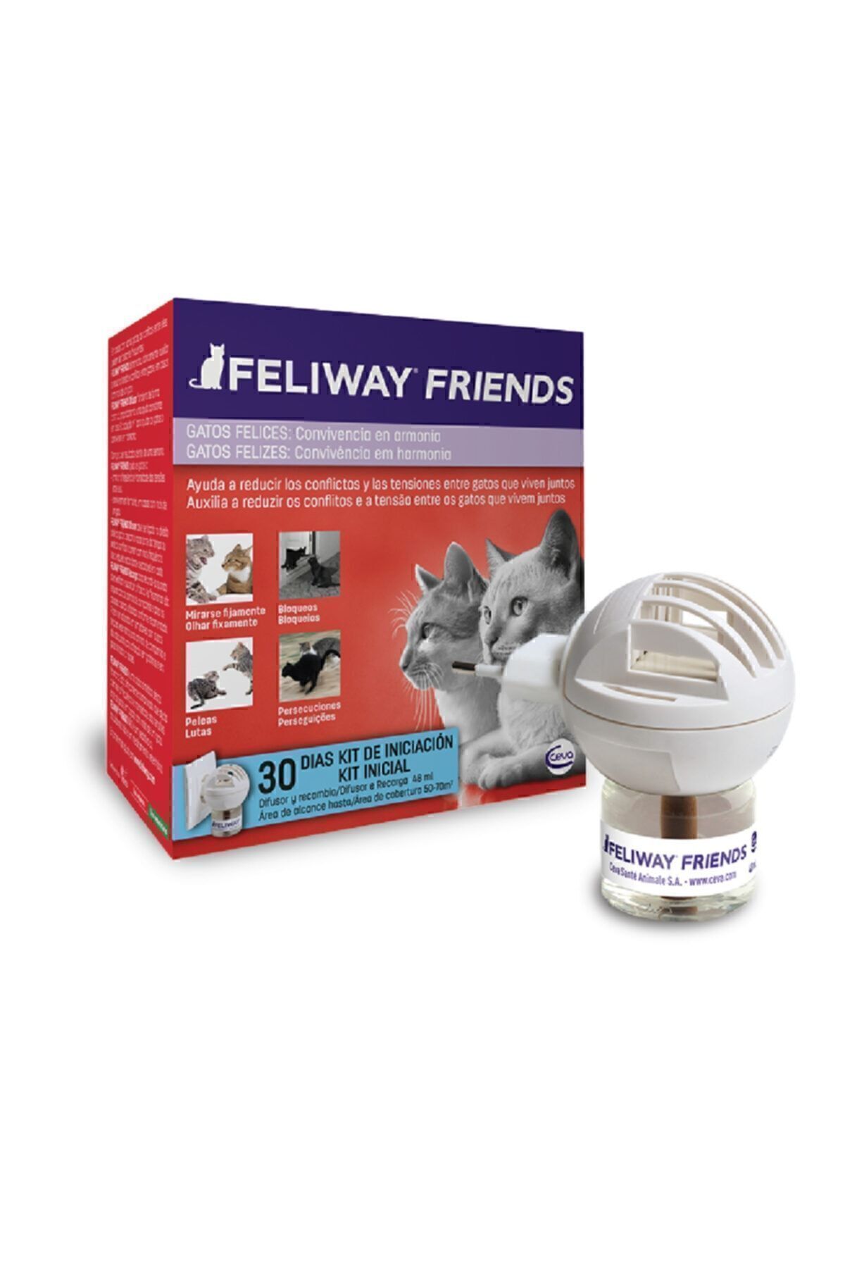 FELIWAY Friends Difüzör 30 Günlük Başlangıç Kiti 48ml Kartuş