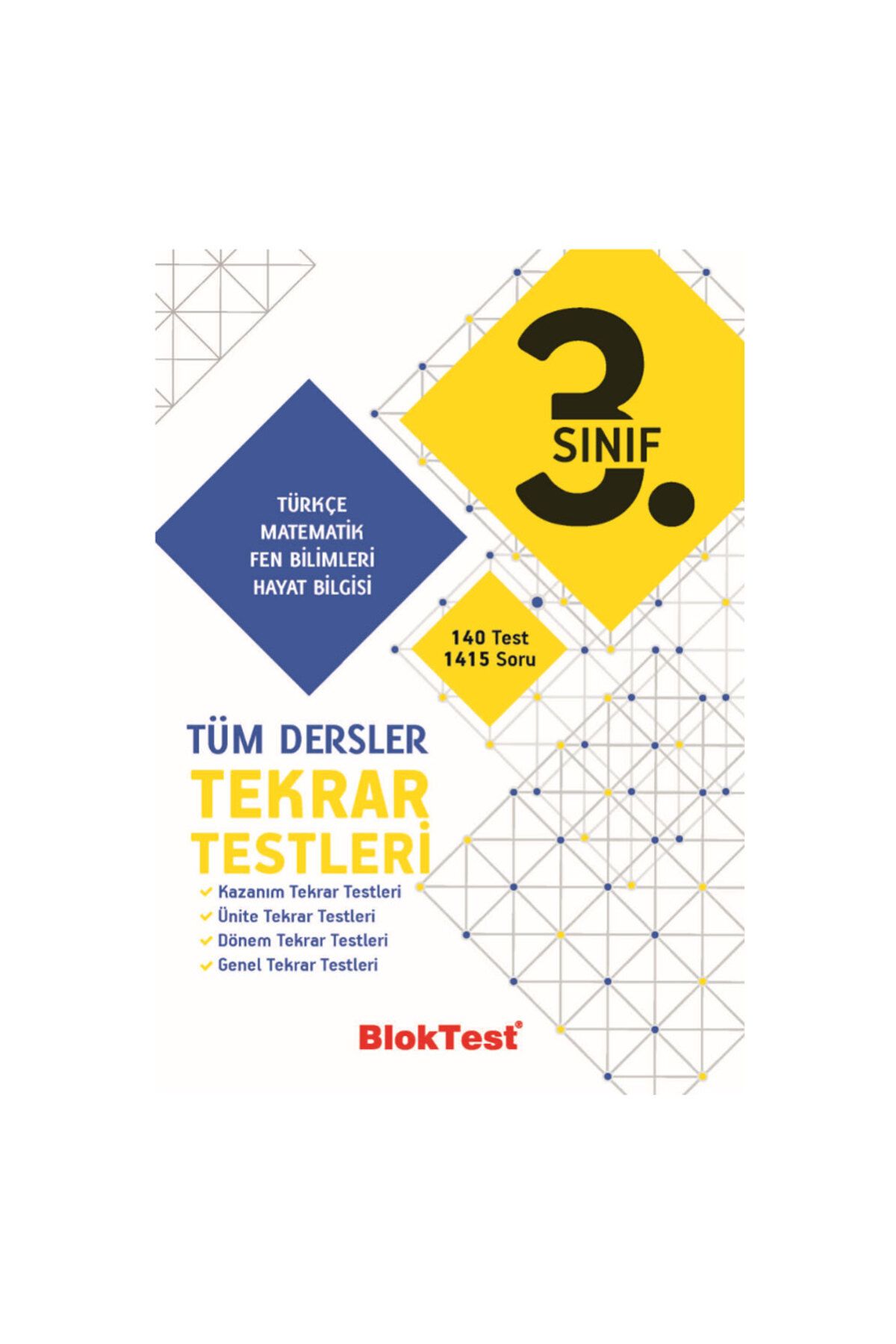 Tudem Yayınları 3 Sınıf Tüm Dersler Tekrar Testleri