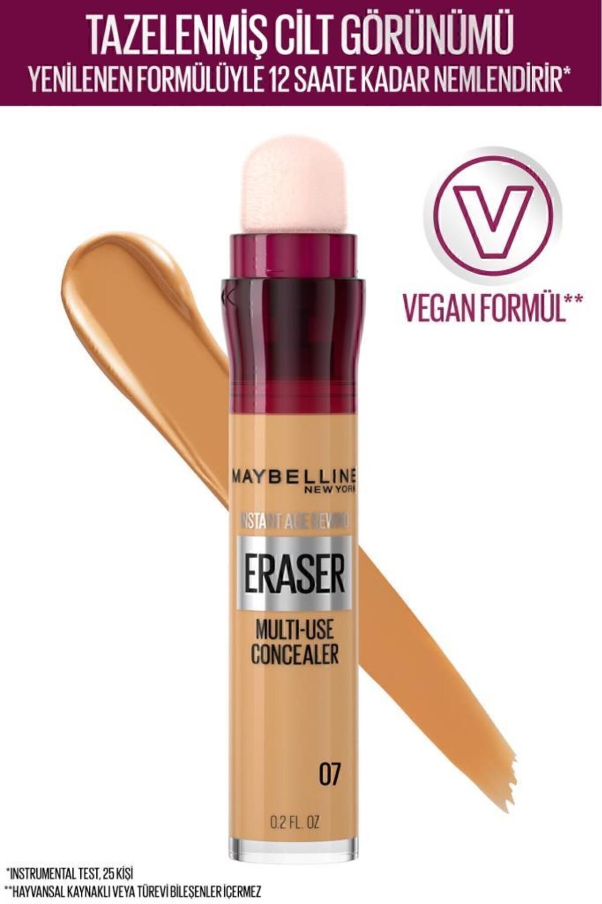 Maybelline New York Kapatıcı - Instant Age Eraser Concealer 07 Sand 3600531465247