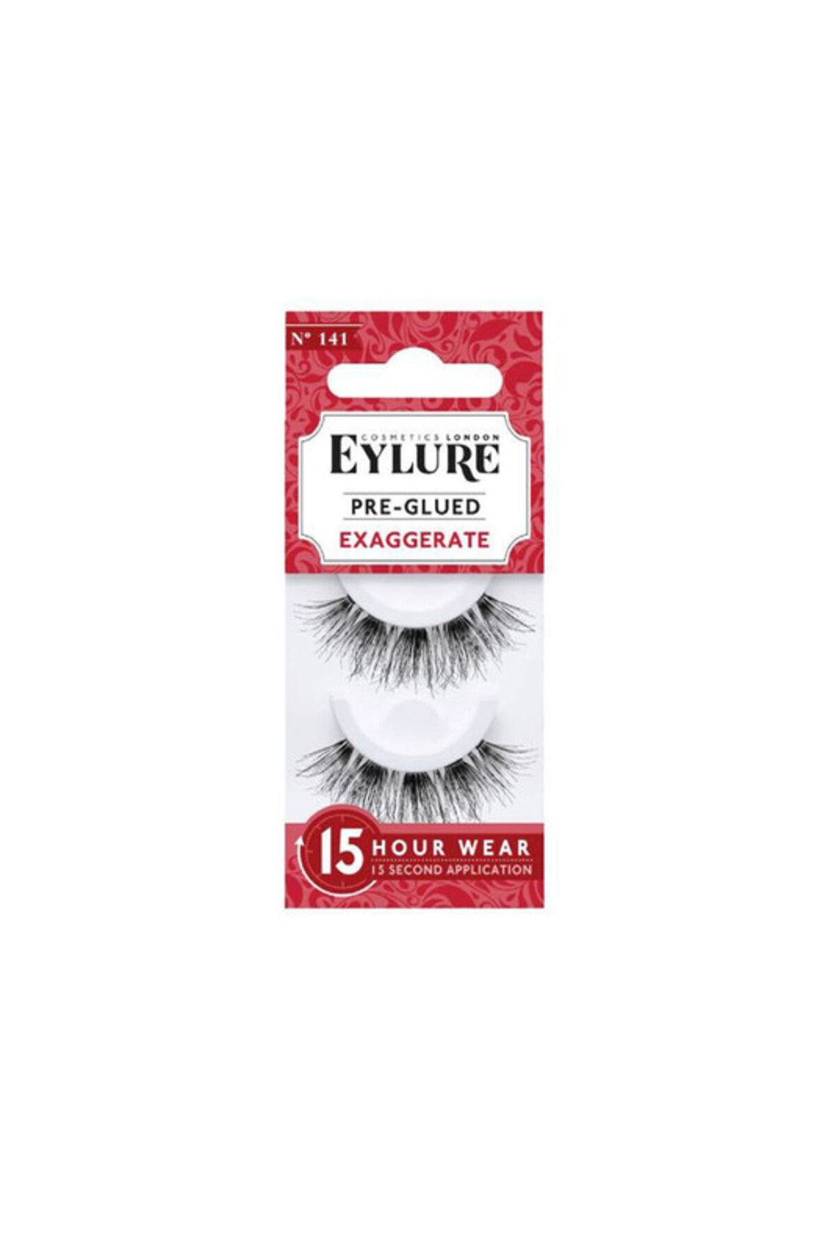 Eylure-Pre Glued Lashes - Exaggerate 141 1
