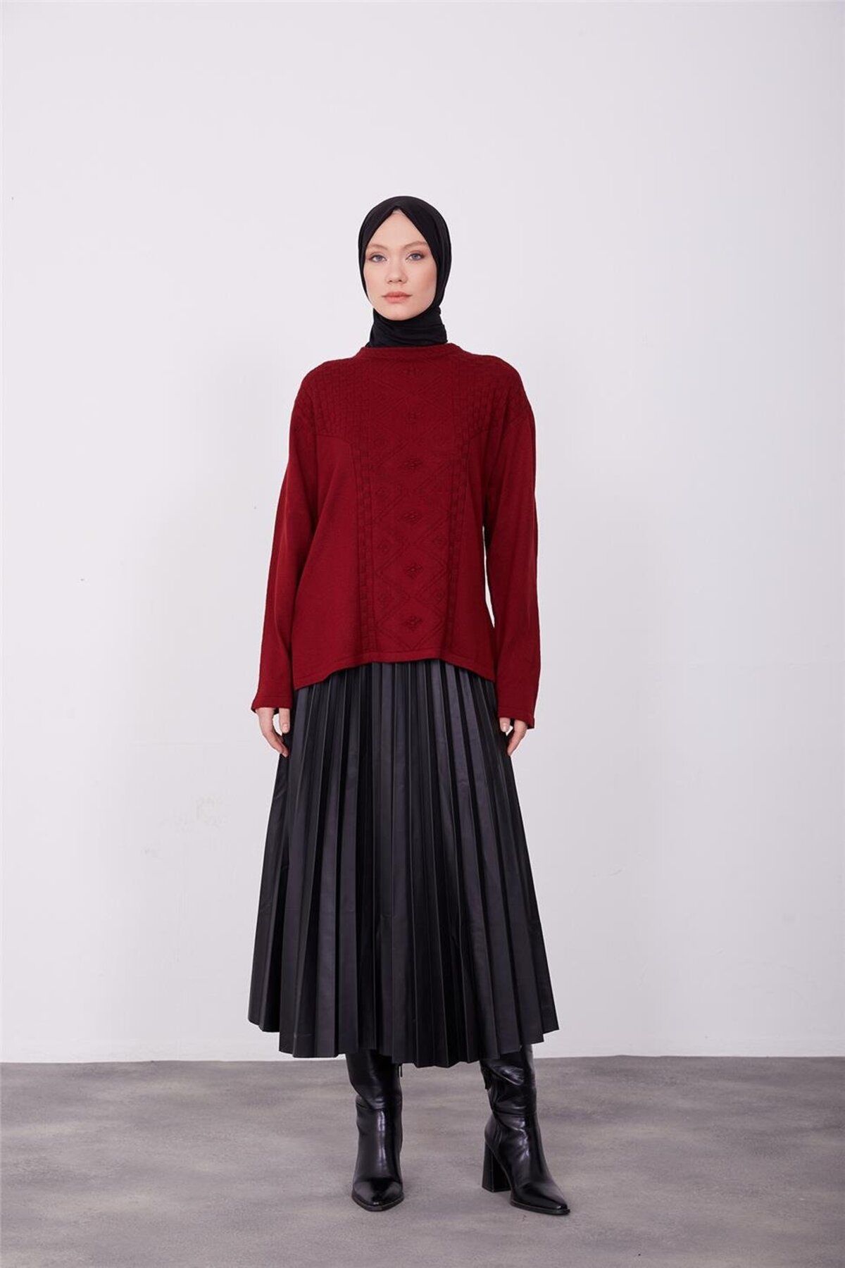 ژاکت 23kd9007 کلارت قرمز Armine