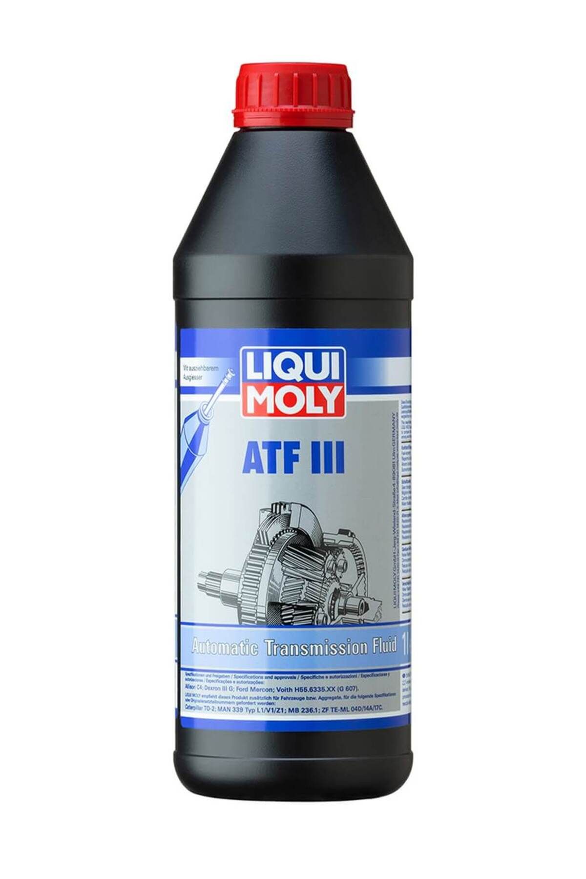 Liqui Moly ATF III Direksiyon Hidroliği / Otomatik Şanzıman Yağı(1043) ( 2024 YILI ÜRETİM )