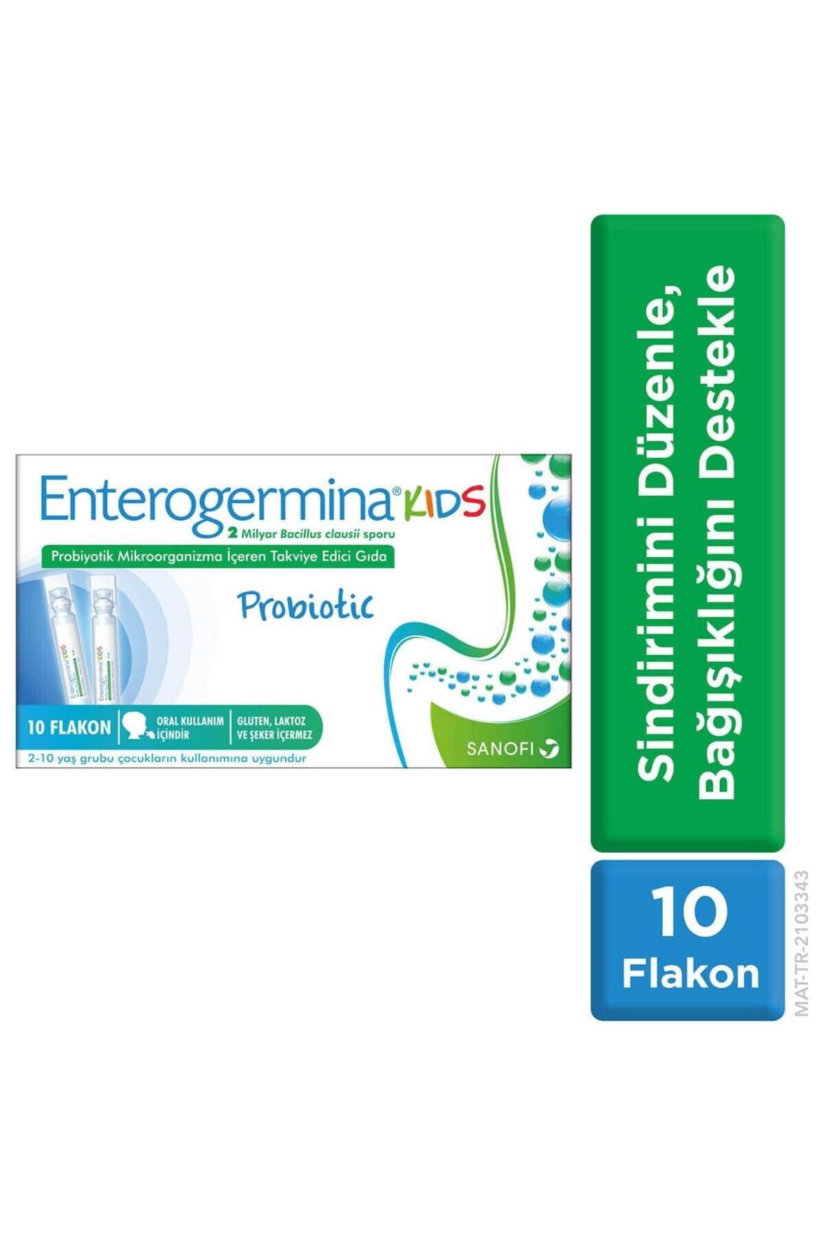 Enterogermina STD Kıds 5 ml × 10 Flakon Probıotık Klasik