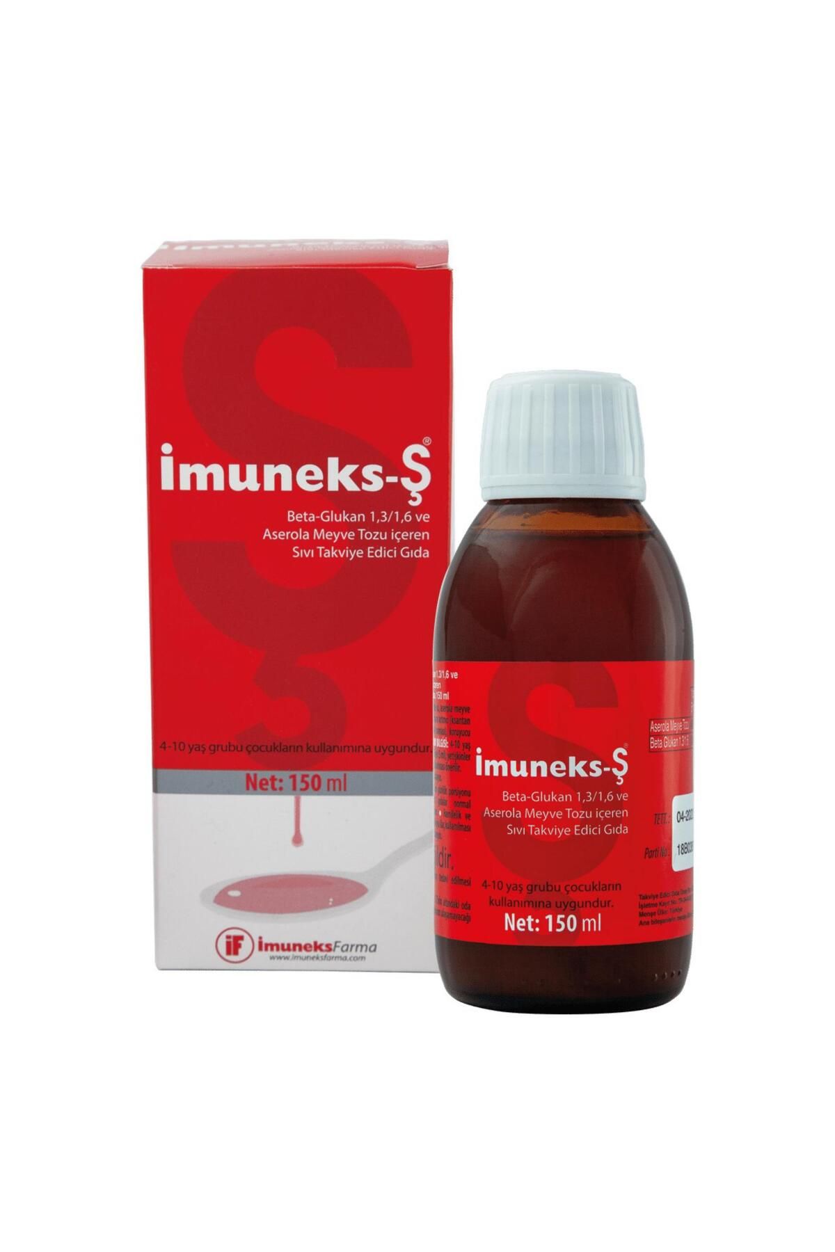 Imuneks Takviye Edici Gıda Şurup 150 ml