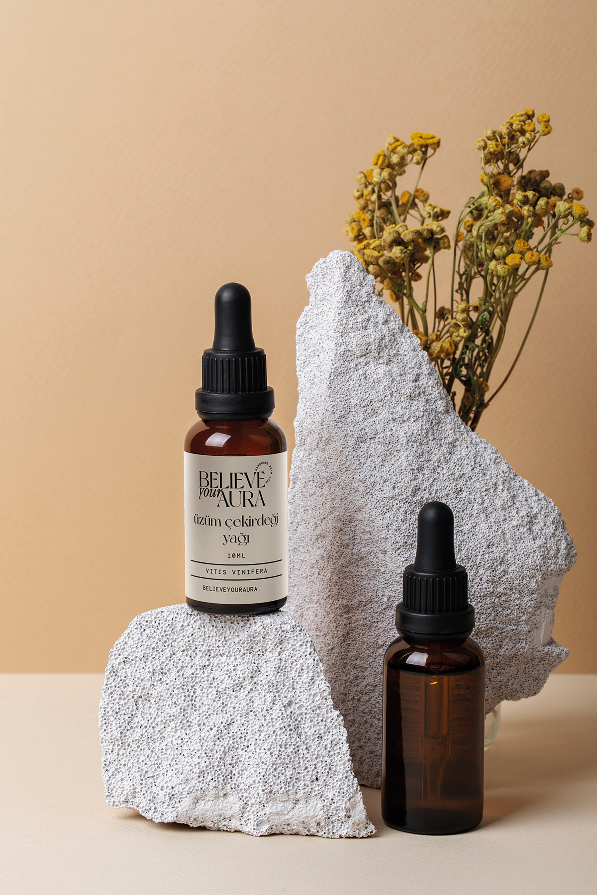 Üzüm Çekirdeği Yağı - %100 Saf ve Doğal Leke Karşıtı Cilt ve Saç Bakım Yağı - Grapeseed Oil - 10 ml — ATYUCK — تصویر 5 از 6