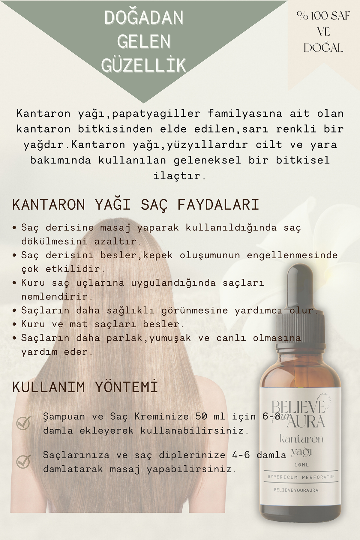 روغن گل راعی - روغن مراقبت از پوست و مو ۱۰۰٪ خالص و طبیعی - ۱۰ میلی لیتر — ATYKNT — تصویر 3 از 6