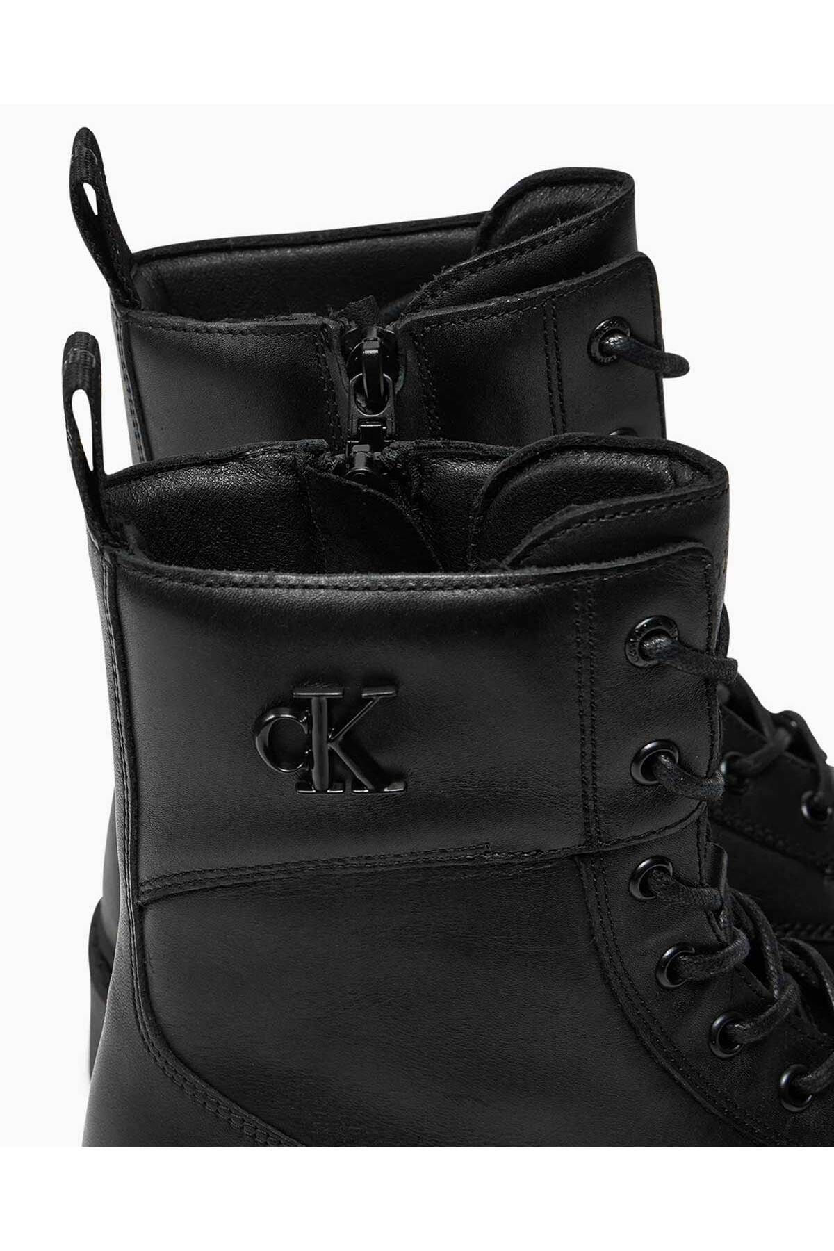 Calvin Klein-Jeans Combat Logo Boots 5