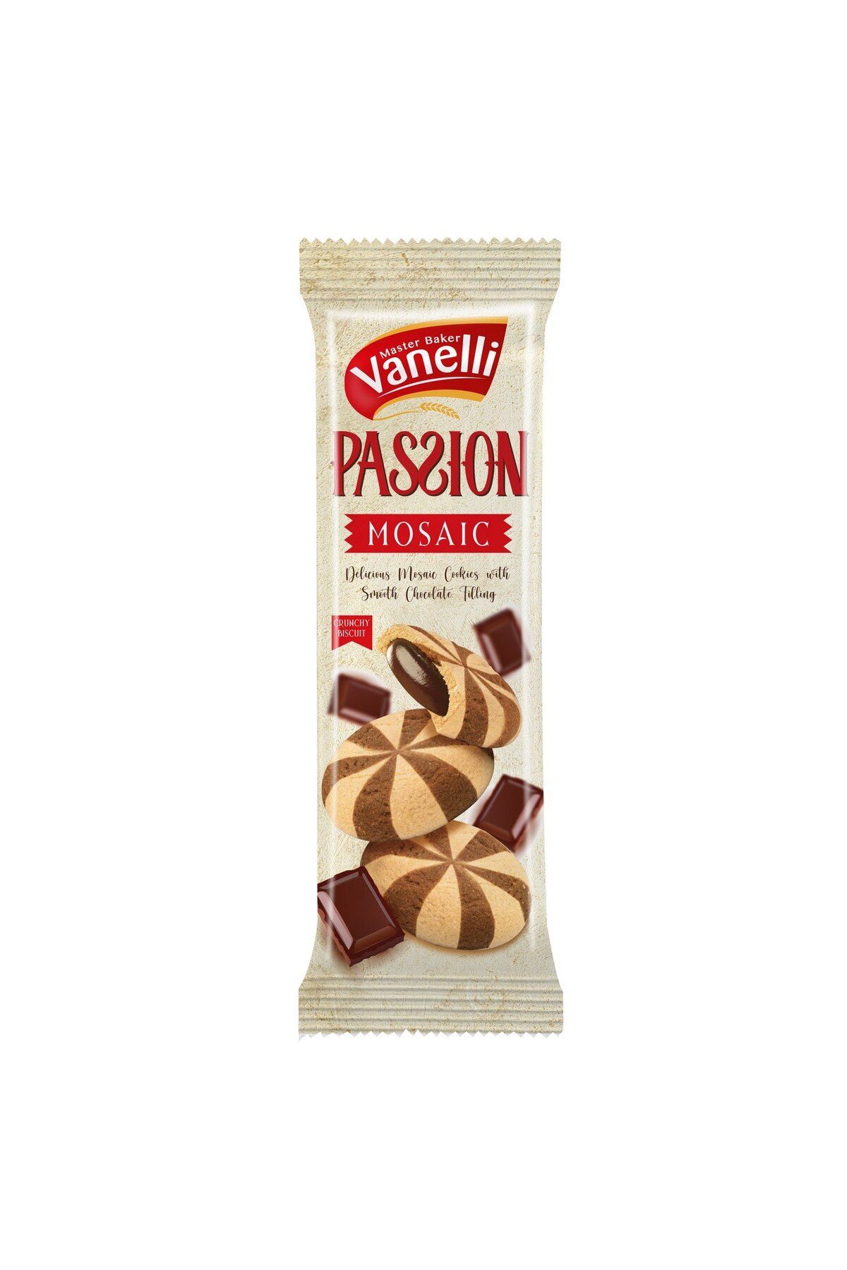 Vanelli-Passion Mosaic Cocoa Filled Biscuits 1