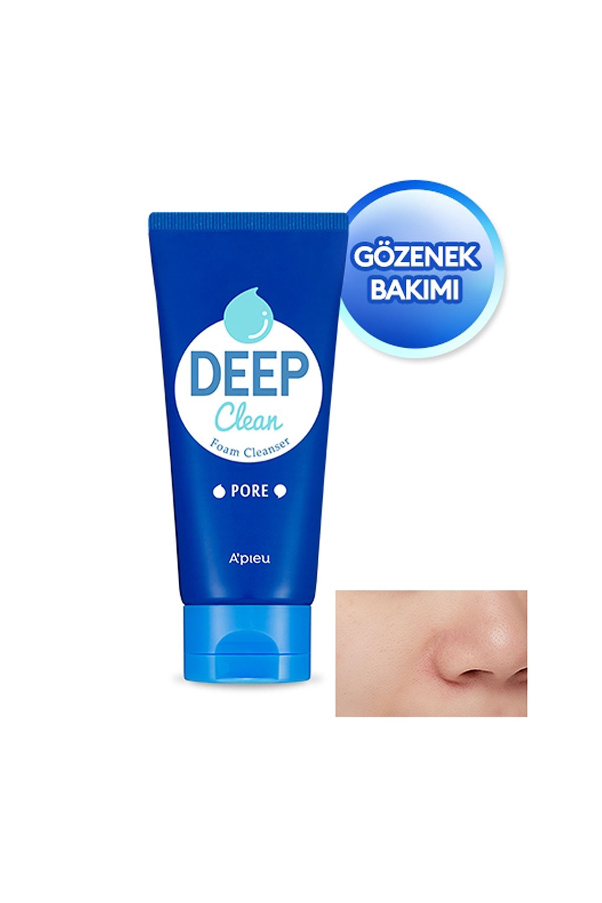 Missha Gözenek Karşıtı, Arındırıcı Yüz Yıkama Köpüğü A'PIEU Deep Clean Foam Cleanser (Pore)