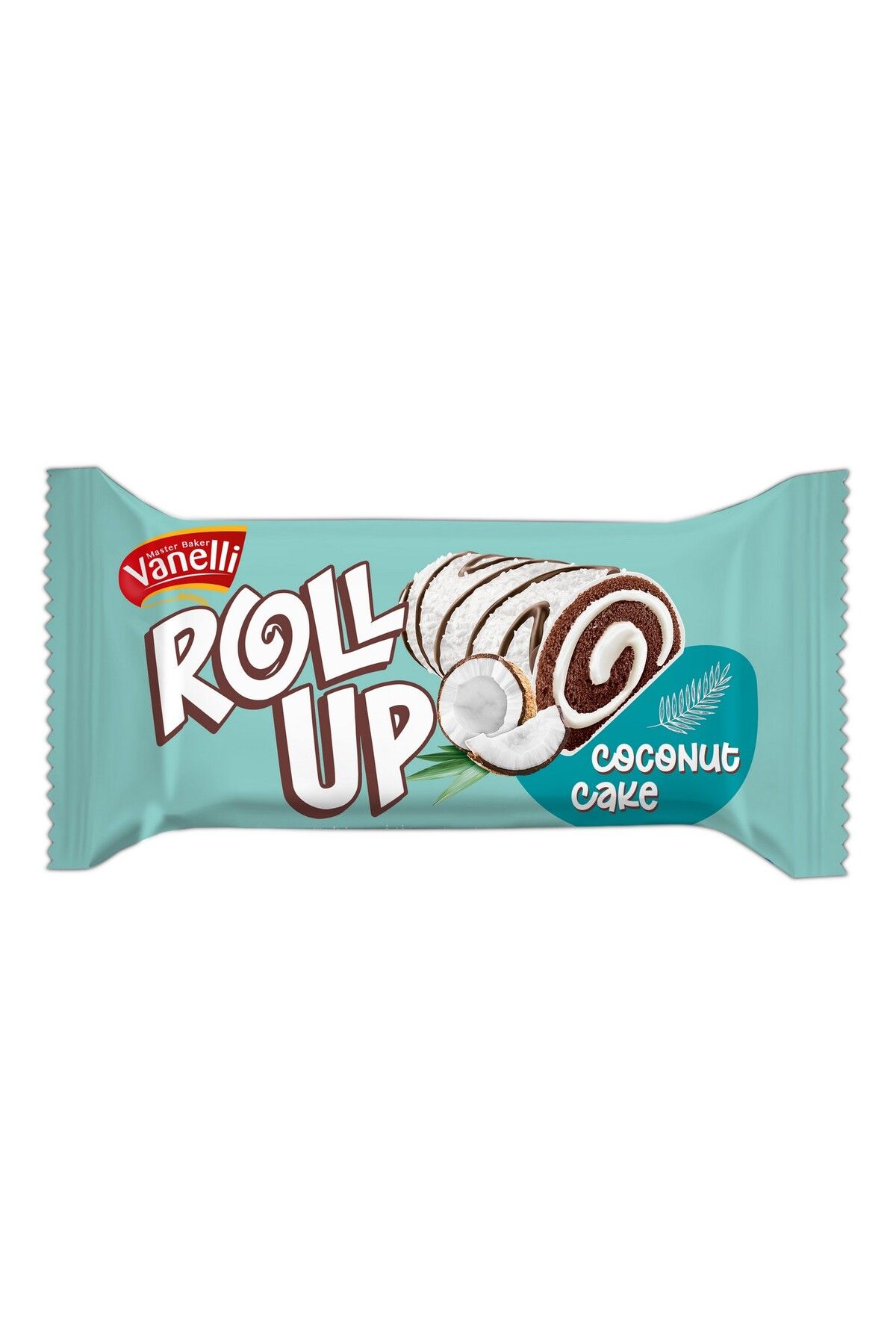 Roll Up Hindistan Cevizi Kaplamalı Kakaolu Kek 24 Adet