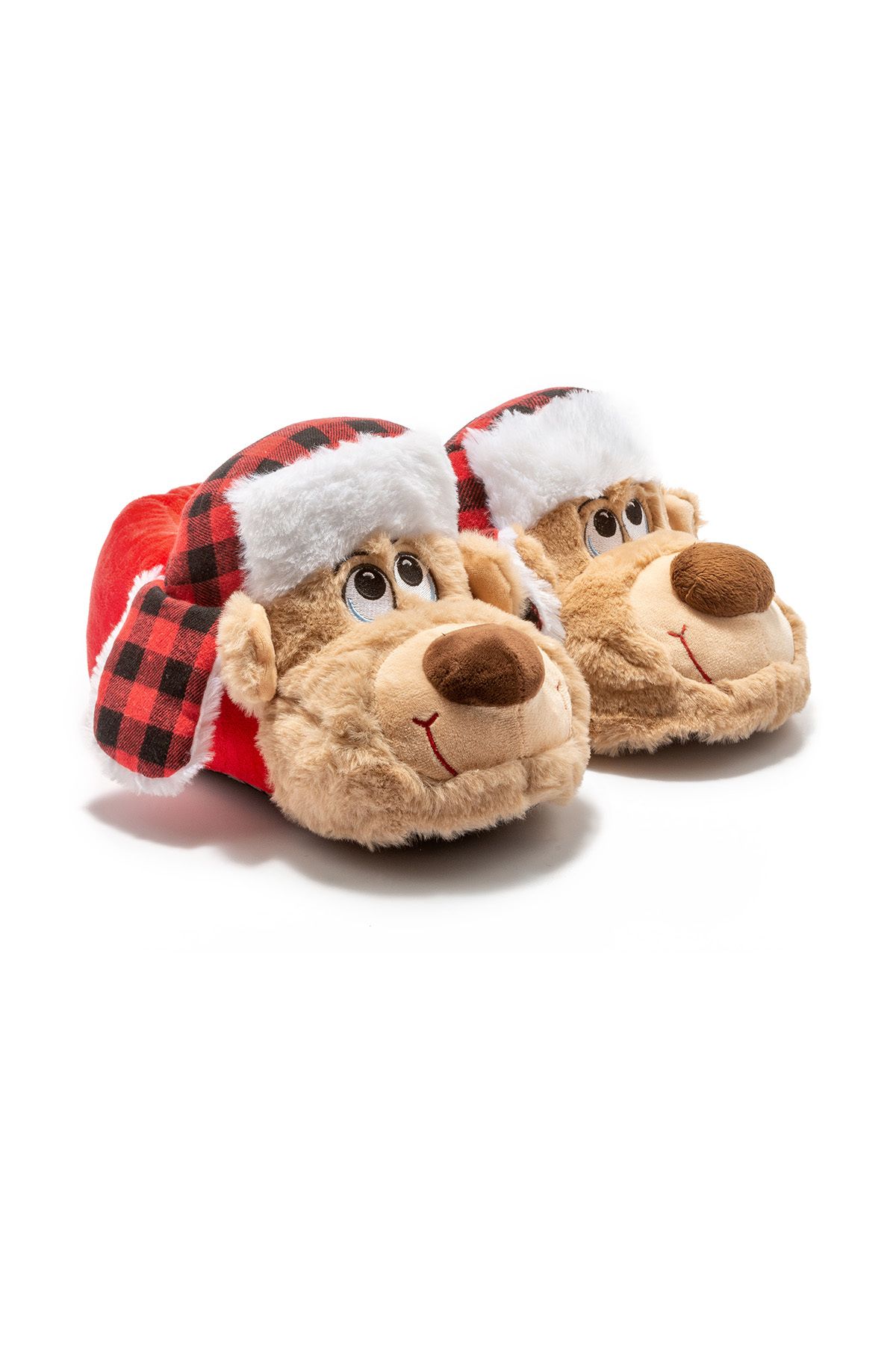 Twigy-Goldi Women's Waiter Size Animal Slippers Beige 36/41 2