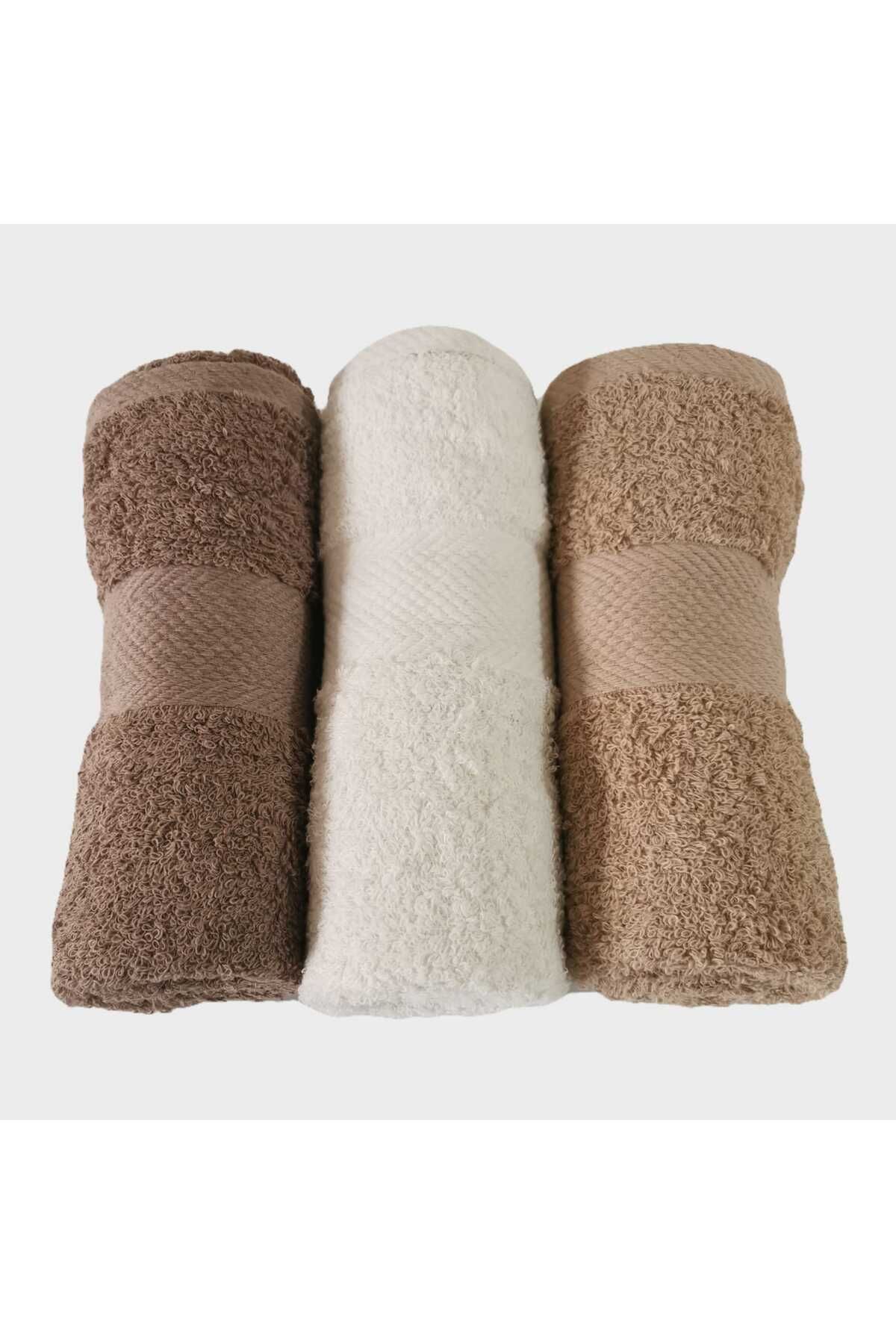 Esse Home-Set of 3 Hand and Face Towels - 50X90 cm 1