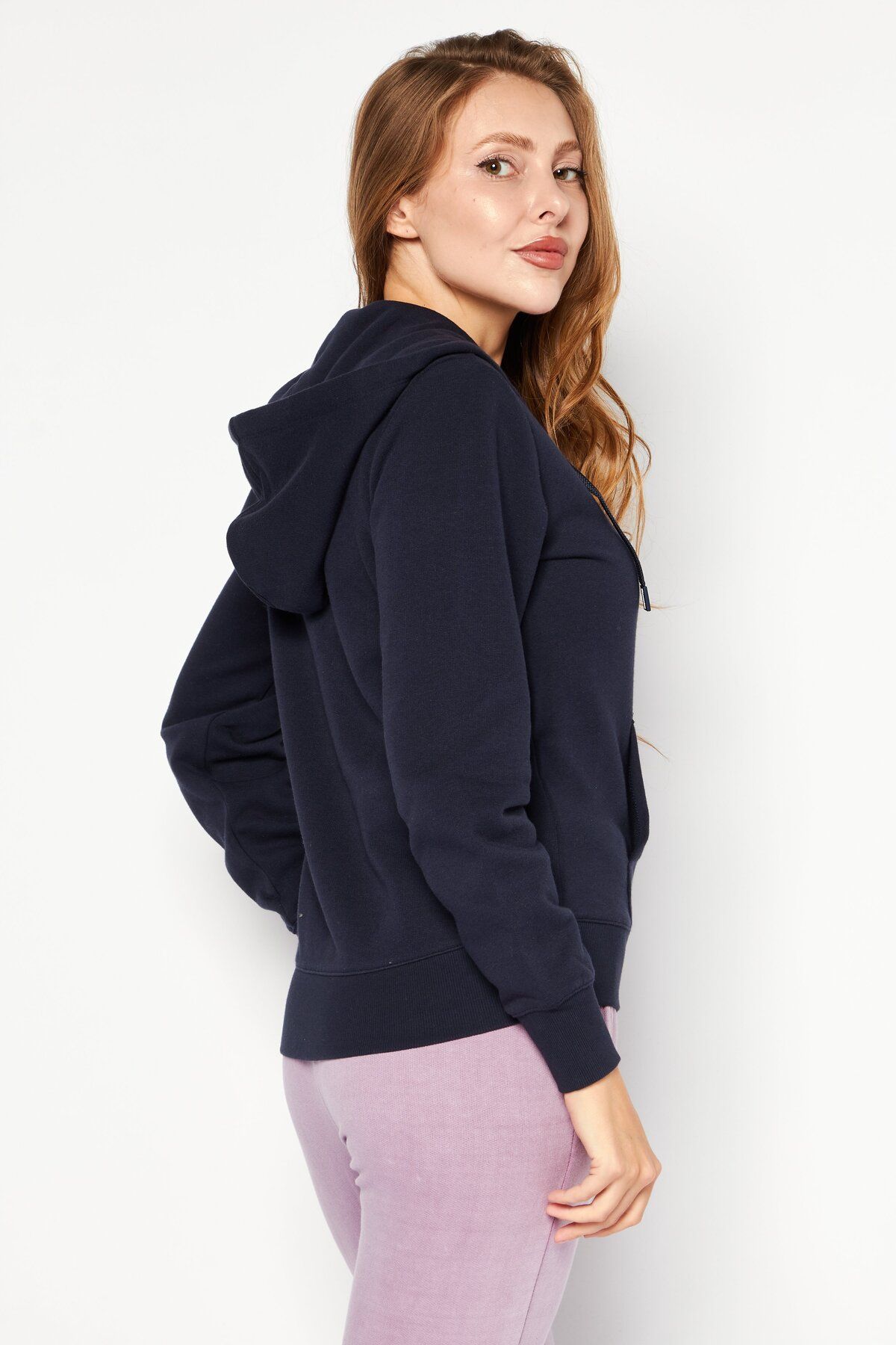 Champion-Women Sportswear Fit Training Sweatshirt, Navy 2