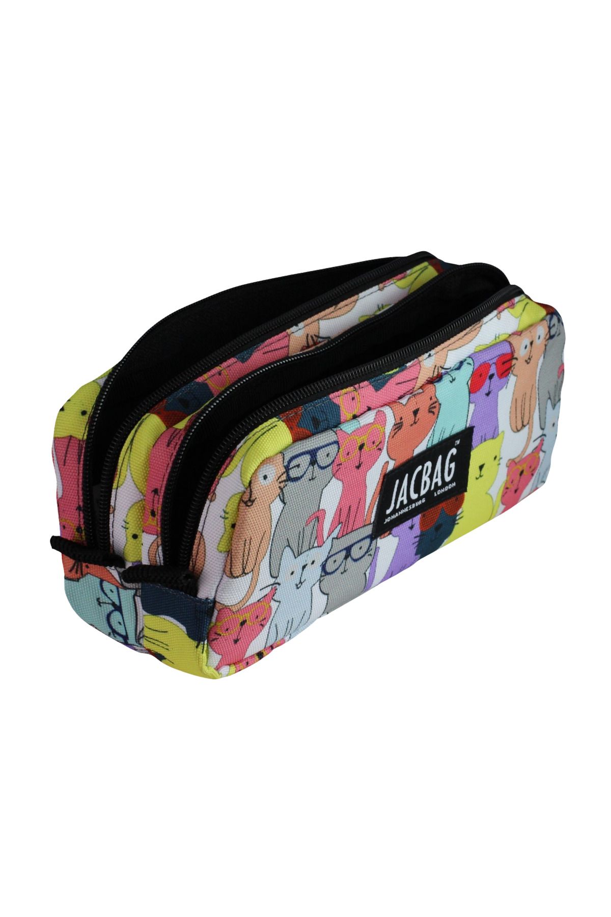 Jacbag-Dual Pouch Pencil Case-Double Compartment Pencil Case 3