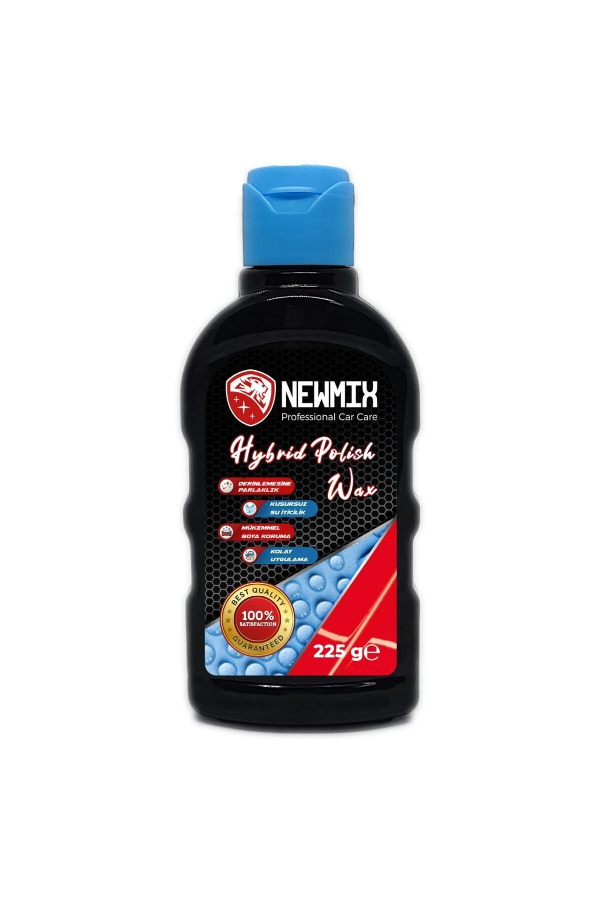 NEWMİX Hybrid Polish Wax 225gr Uygulama Süngeri Uyumlu