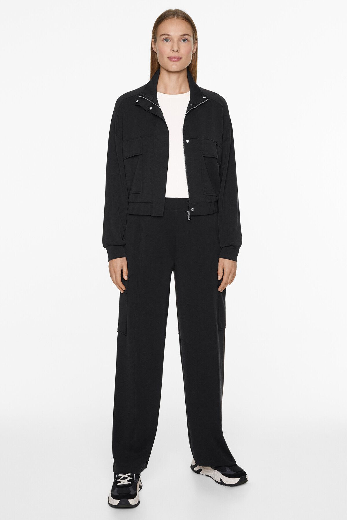 Oysho-Soft-touch jacket with modal and pockets 2