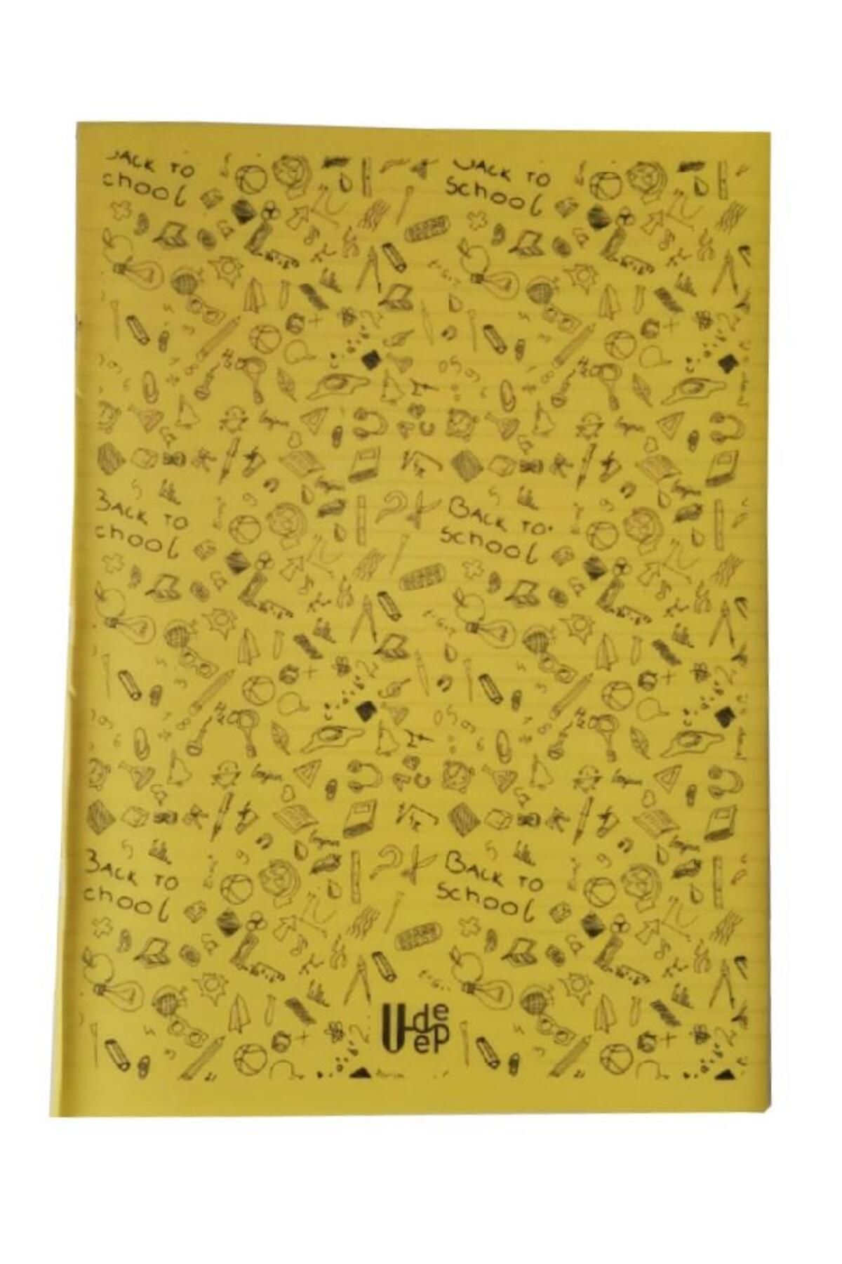 Artlantis-60 Sheets Lined Notebook Plastic Cover A-4 1 Piece PP Cover Large Size Lined Notebook 60 Pages A4 Pouch 1