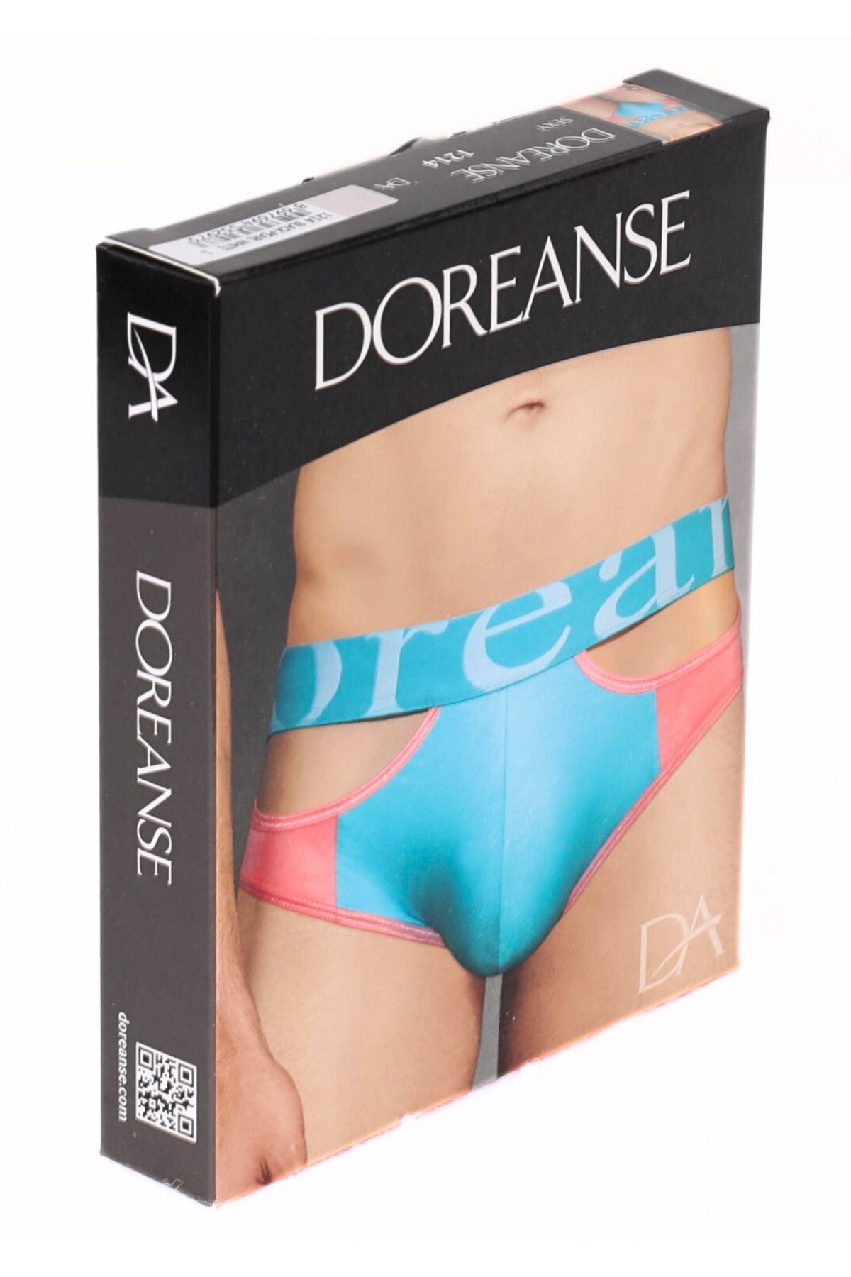Doreanse-Σετ 2 ανδρικών Fancy Jockstrap Supported String Thong 1214 5