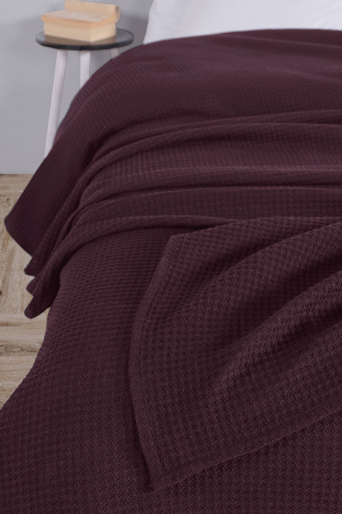 Evim-Cotton Plum Bedspread 200X230 cm Specialized for Two People 3