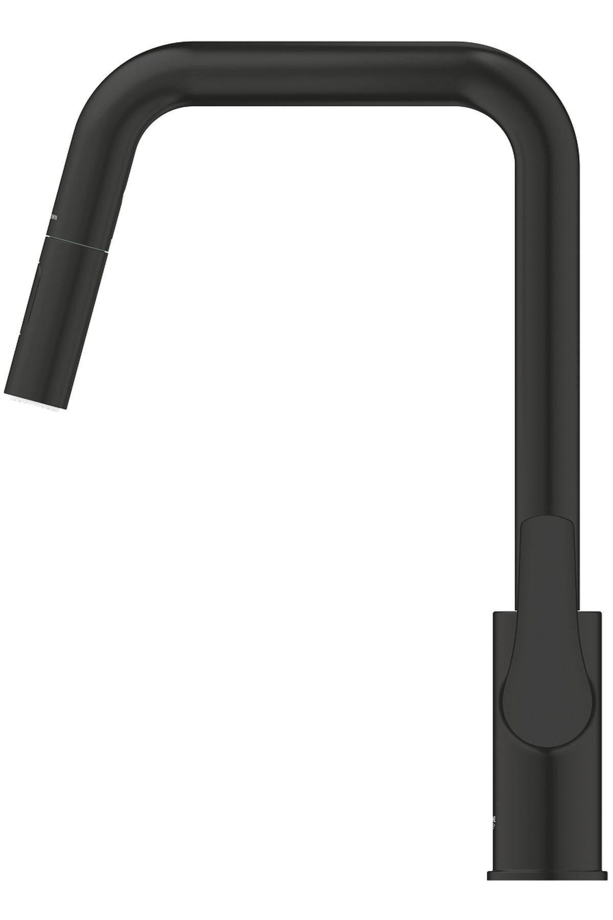 Grohe-Eurosmart Swan Tubular Sink Faucet, Matte Black - 306192430 7