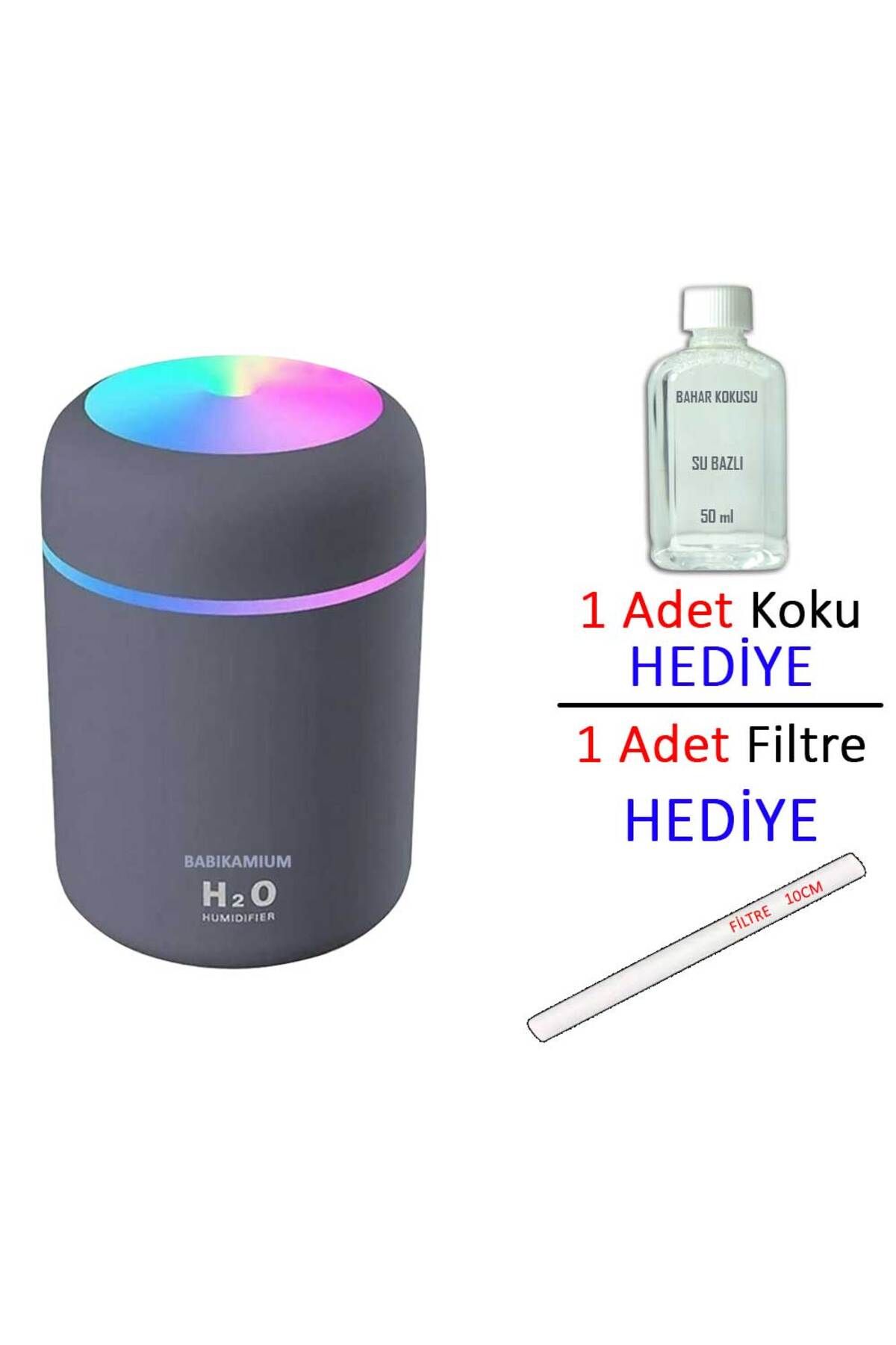 babikamium Hava Nemlendirme Siyah-füme Humidifier Buhar Makinası Ortam Oda Araba Araç Nemlendirici