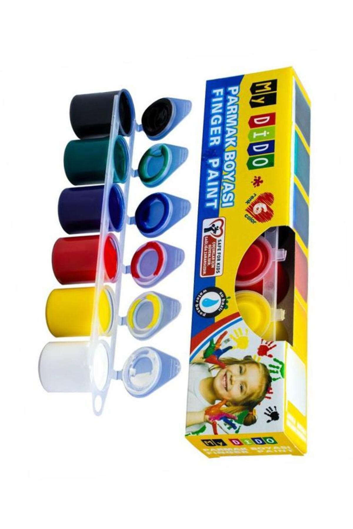 Artlantis Bebek El Ayak İzi Tuval Boyama Seti 1 Paket Parmak Boyası Zemin Fırça Rulo Fırça Ponpon Fırça Hatıra fotoğrafı 2 (önizleme)