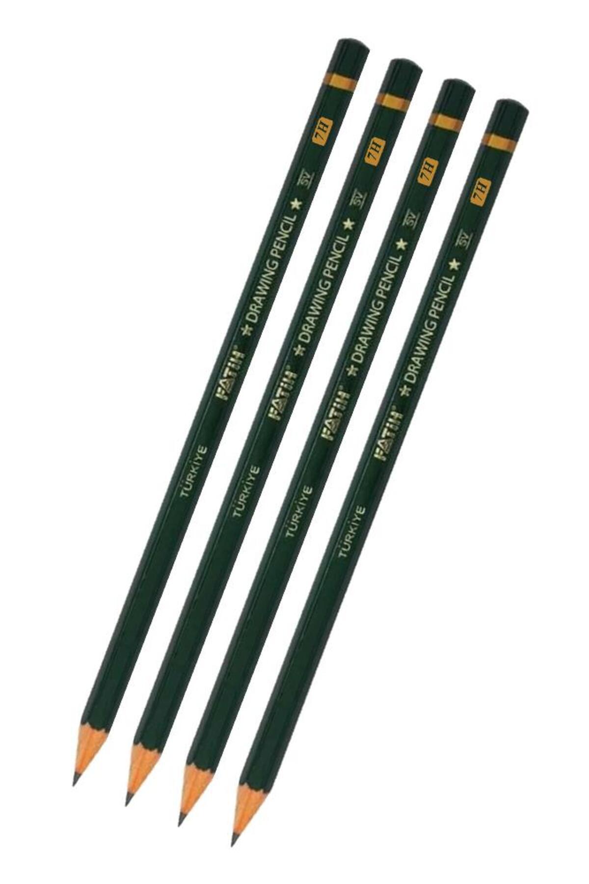 Artlantis 7H Resim Kalemi Dereceli Kalem 4 Adet Fatih Dereceli Resim Kalemi Kurşun Kalem