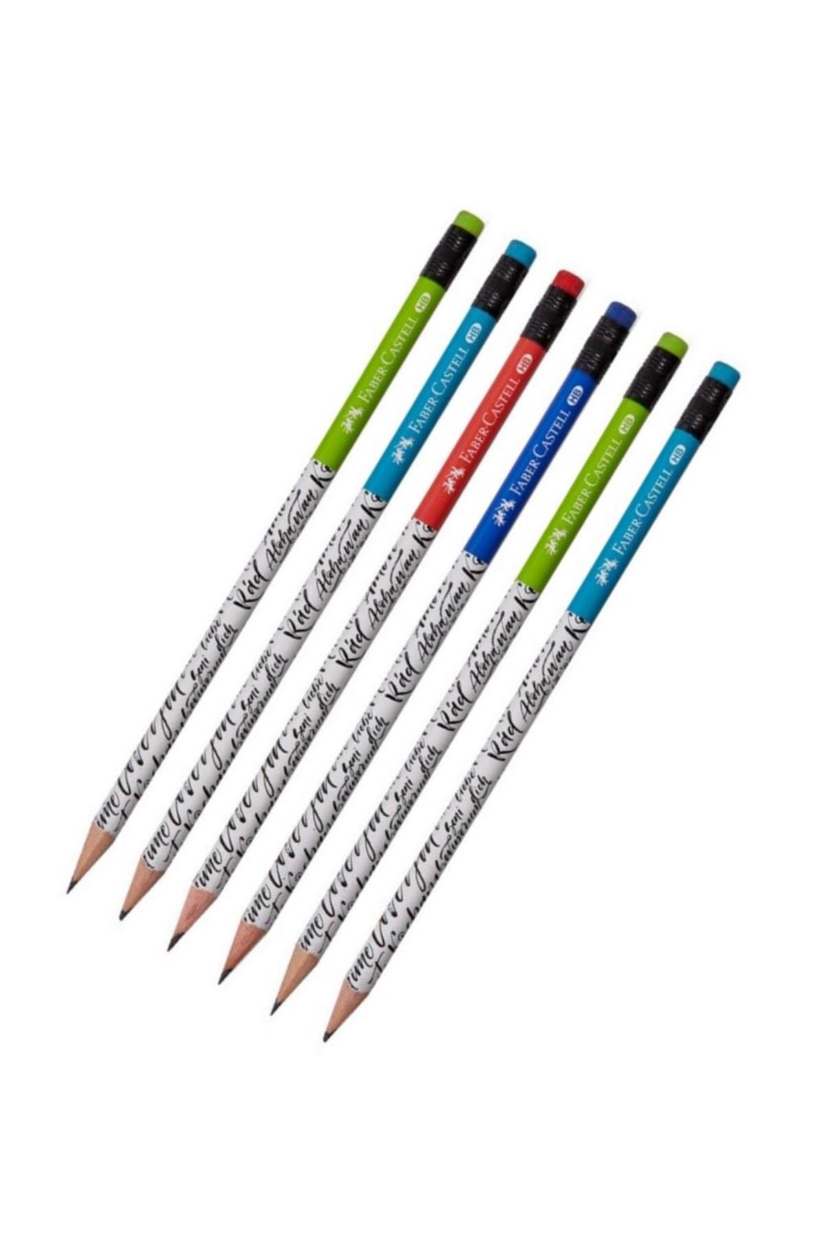 Pencil Round 6 Pieces Caligraphy Pencil Hb Pencil
