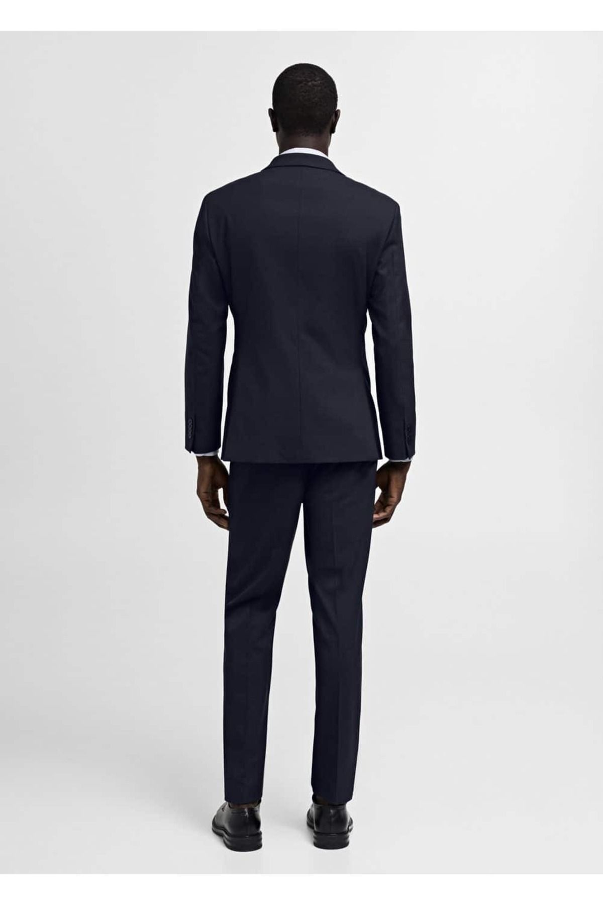 MANGO Man-Jachetă blazer slim fit din țesătură elastică confortabilă 4