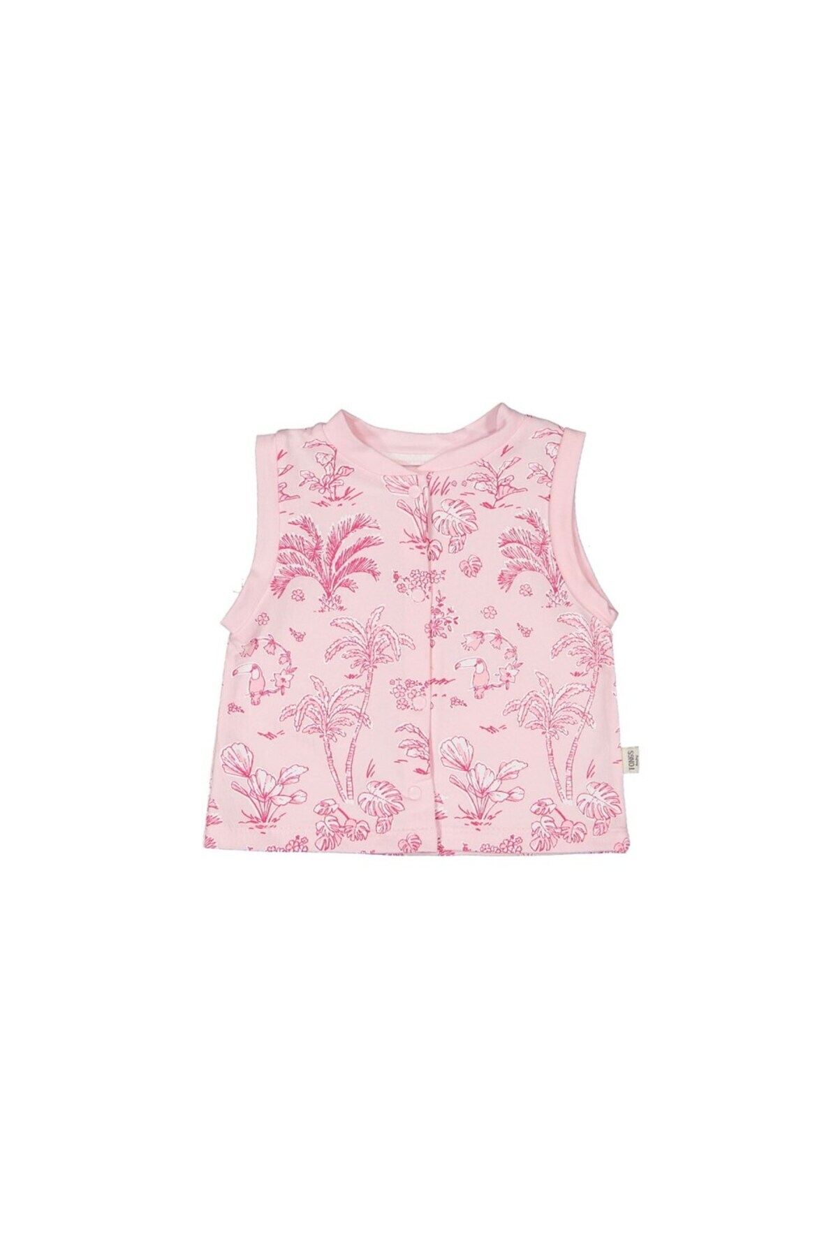 Genel Markalar Tongs Baby 3014 Kız Bebek Floral Island Yelek fotoğrafı 3 (önizleme)