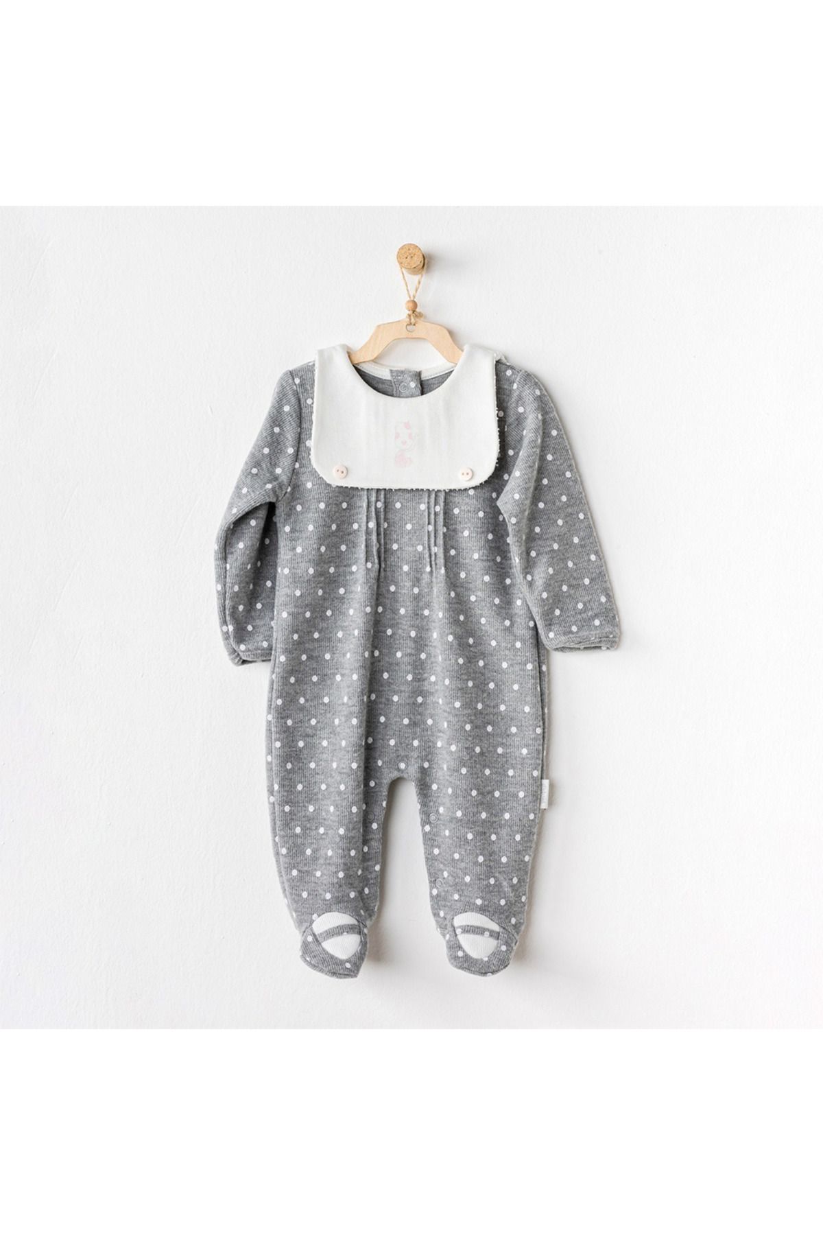 andywawa-AC24385 Meow Baby - Gray Jumpsuit 1