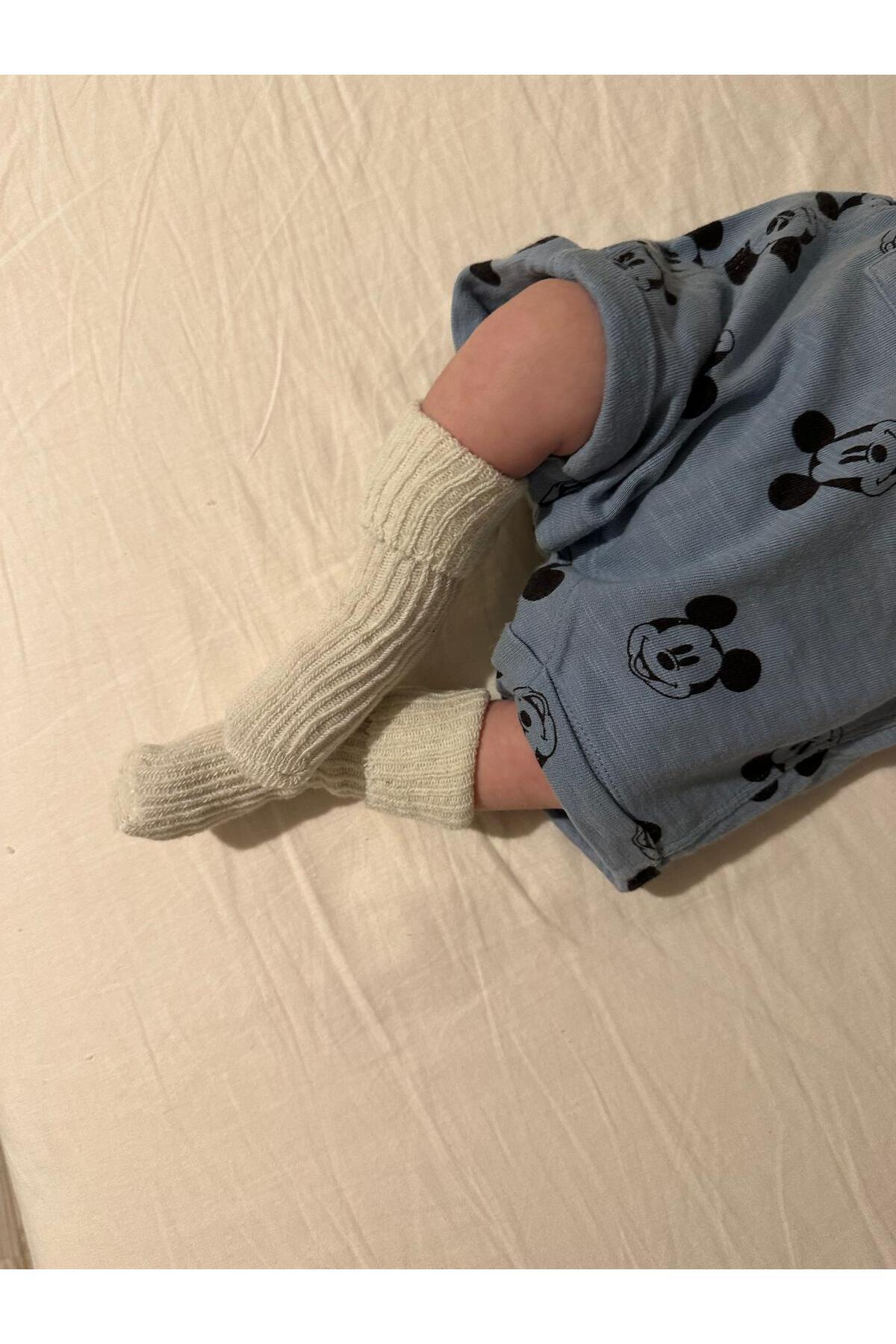 Happy Steps Unisex 3 Lü Yün Bebek Çocuk Termal Ekonomik Çorap Soft Touch fotoğrafı 2 (önizleme)