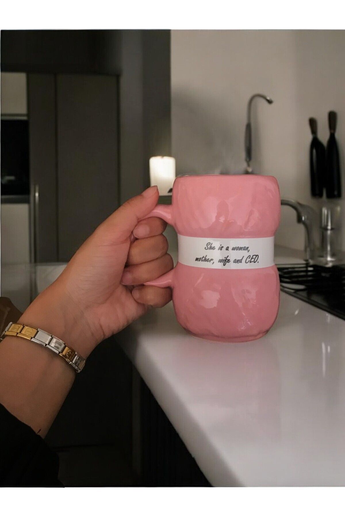 Umul Store-Mug - Pink - Porcelain 4