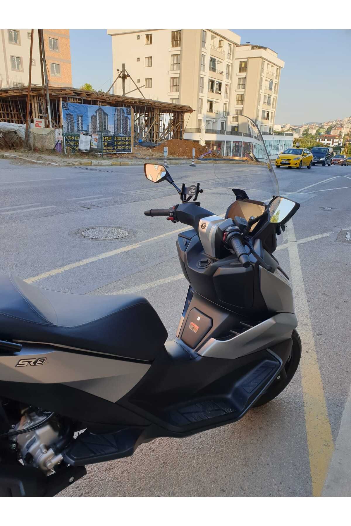 Voge SR3 Siperlik Ön Cam 2023-2025 Model 70cm Şeffaf Renk 4mm