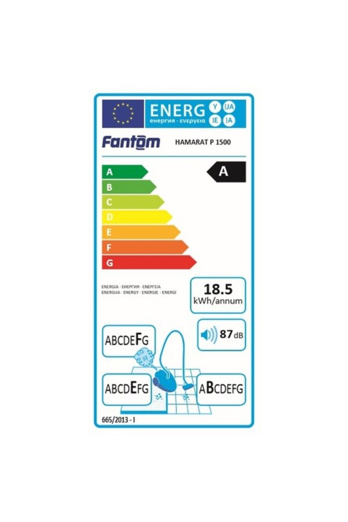 FANTOM 1500 Hamarat Süpürge 2016ST0156 Kırmızı-8