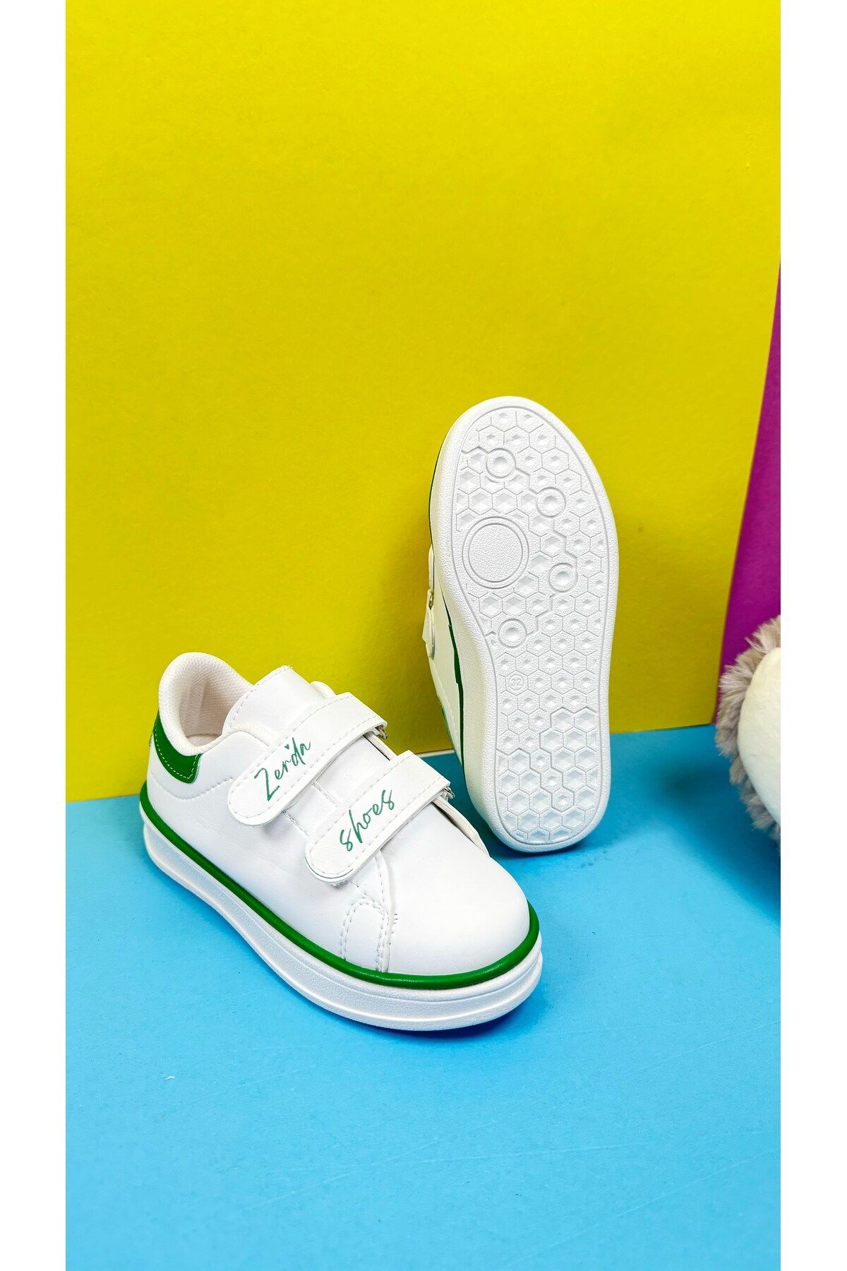 İmerShoes-Ležérne Chlapci Dievčenské Tenisky Šitie na suchý zips Detailné Hrubá podrážka Pohodlná Ľahká športová obuv 525PF 7