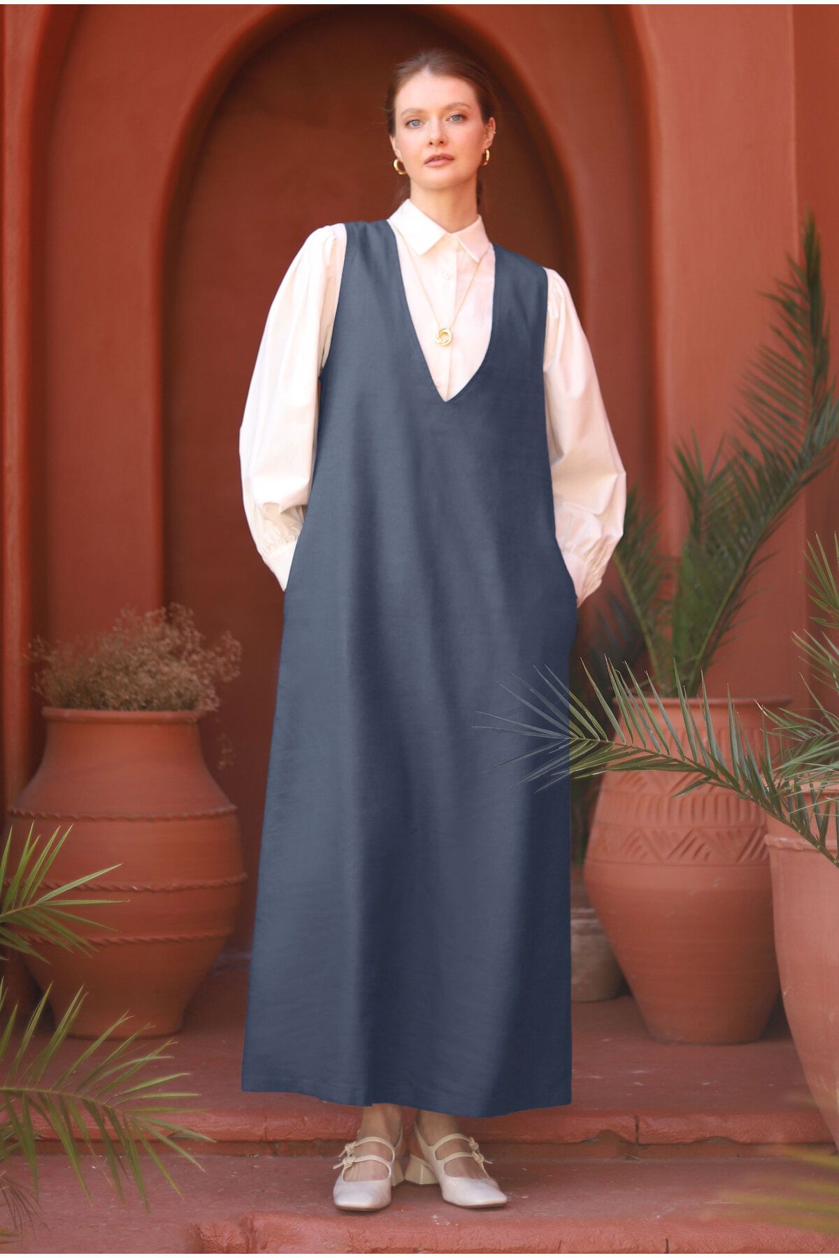 HEQA-Blugi Gilet de in albastru 3