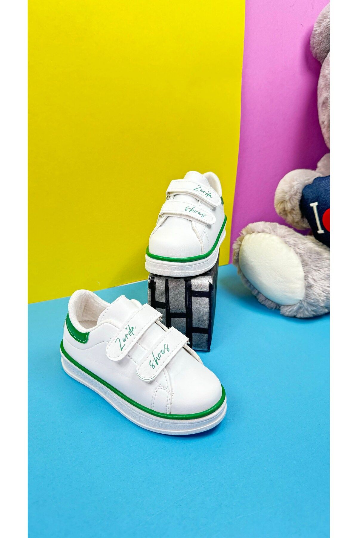 İmerShoes-Ležérne Chlapci Dievčenské Tenisky Šitie na suchý zips Detailné Hrubá podrážka Pohodlná Ľahká športová obuv 525PF 5