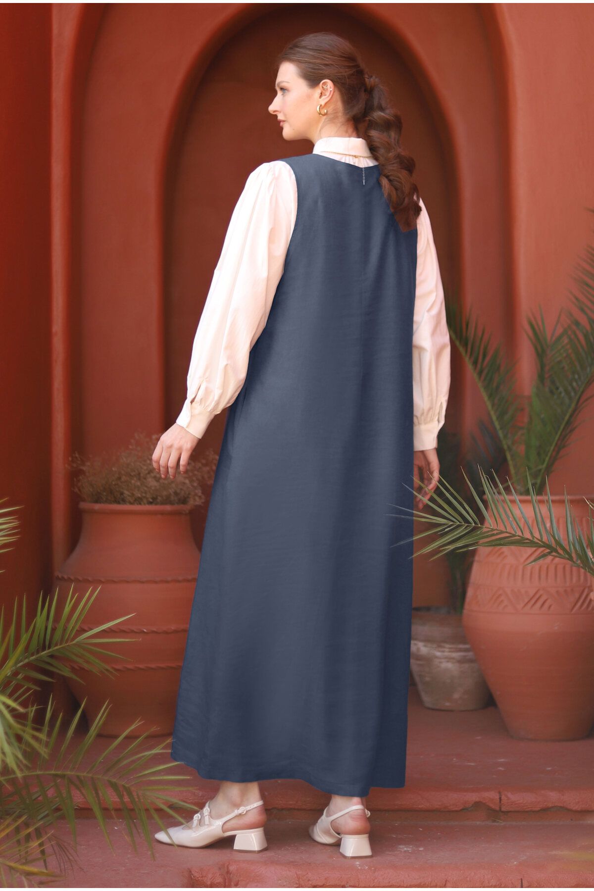 HEQA-Blugi Gilet de in albastru 4