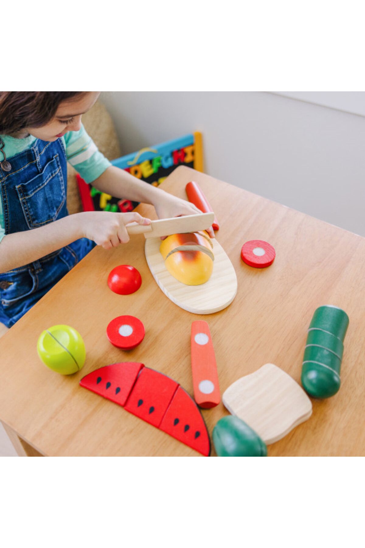 اسباب بازی های نوزاد و فعالیتی سفید Melissa Doug غذاهای Kes Oyna ما Melissa & Doug