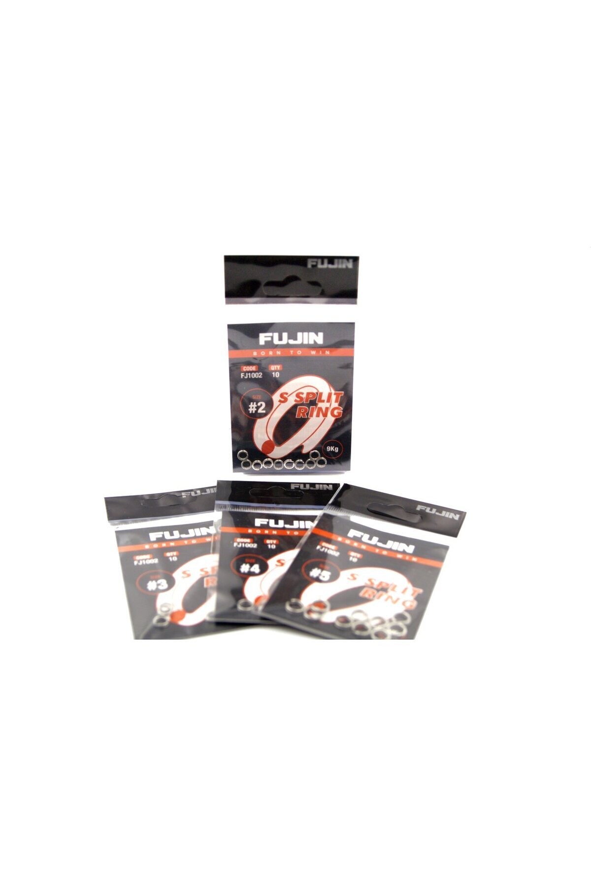Fujin-Number 4 S Split Ring Ring 1