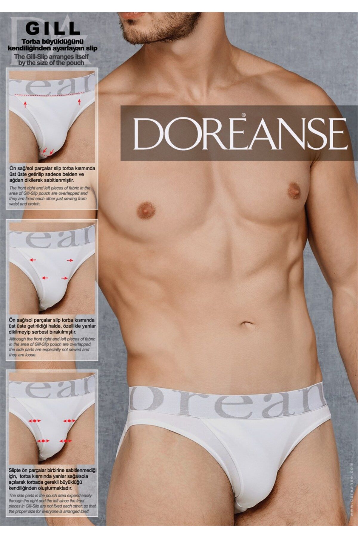 Doreanse-Slip pentru bărbați în modal Slip 1225 3
